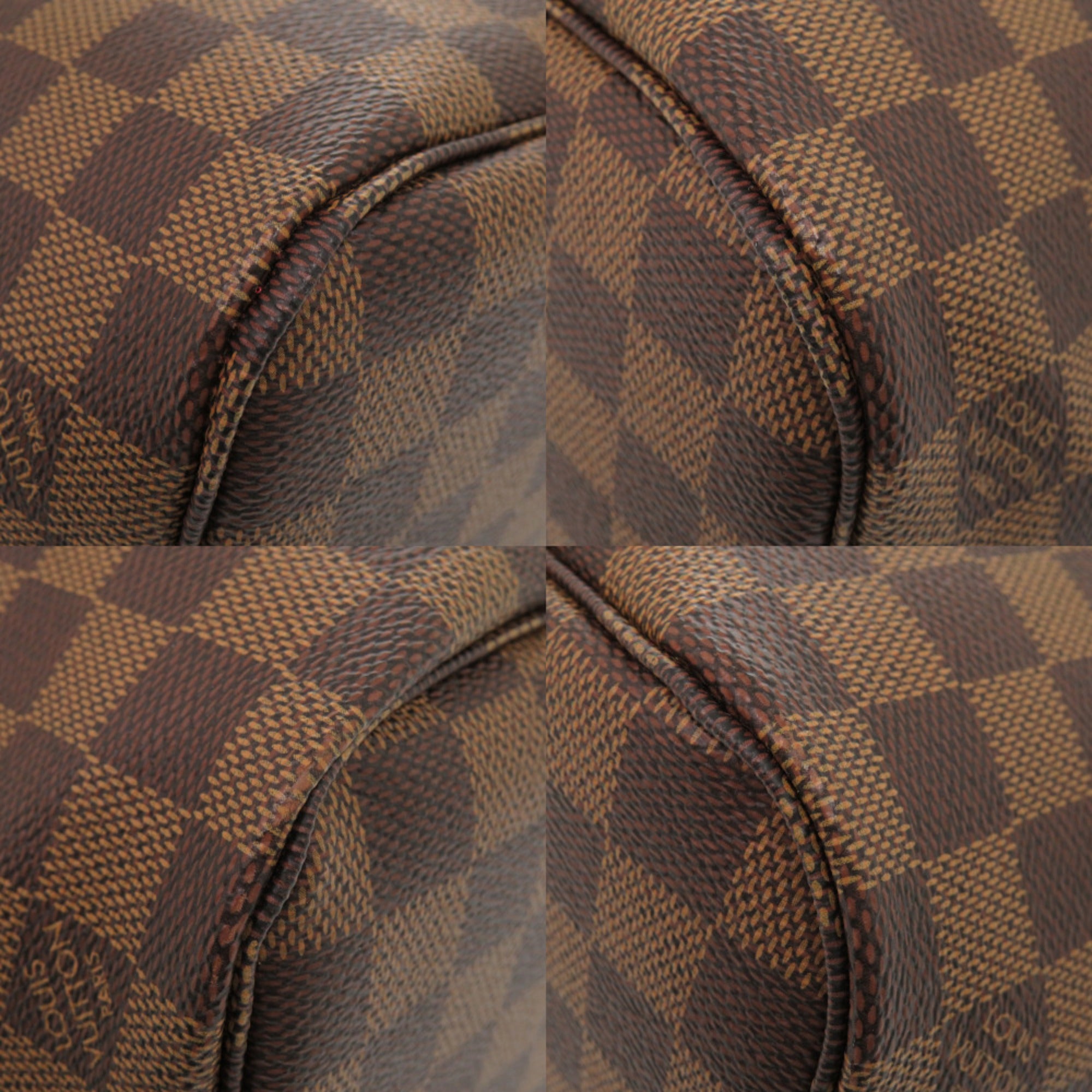 Louis Vuitton Damier Brown Damier Canvas Tote Bag (Pre-Owned)