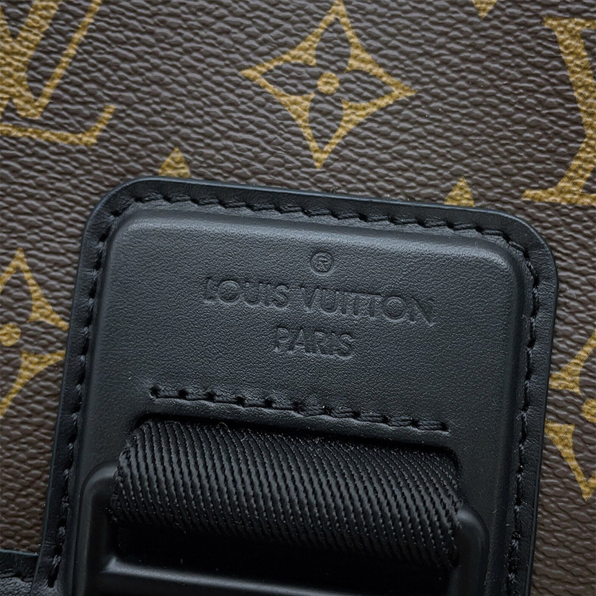 Louis Vuitton Black Monogram Macassar Noir Monogram Handbag Shoulder Bag (Pre-Owned)