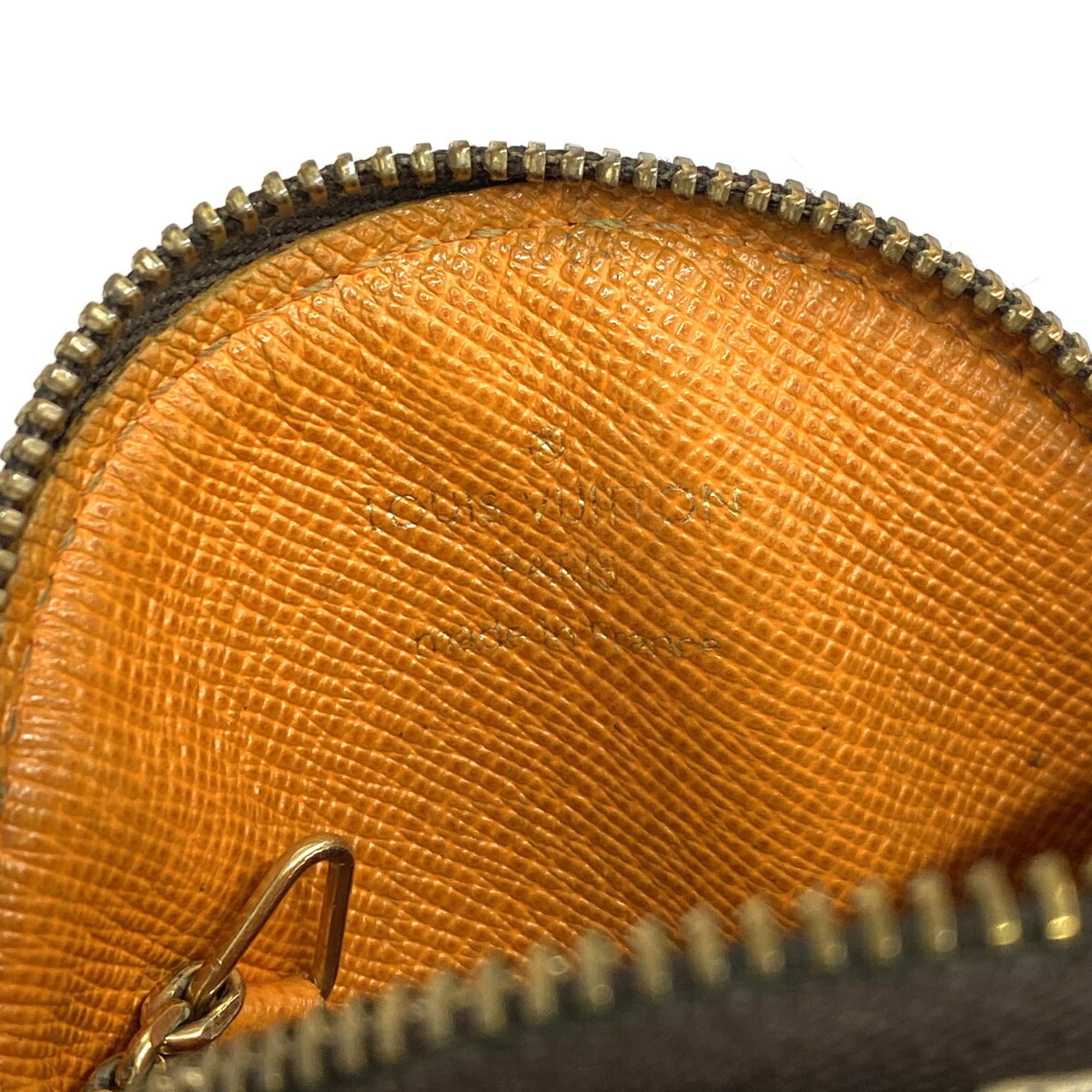 Louis Vuitton Orange Coin Purse/Coin Case (Pre-Owned)
