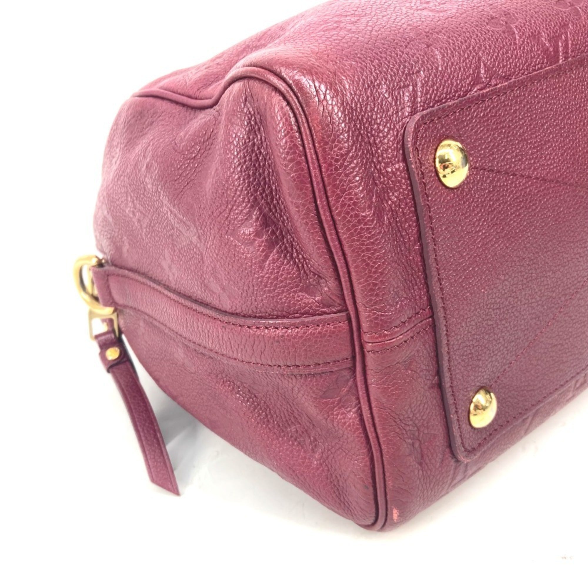 Louis Vuitton Aurore Monogram Empreinte Boston Bag Handbag Shoulder Bag (Pre-Owned)