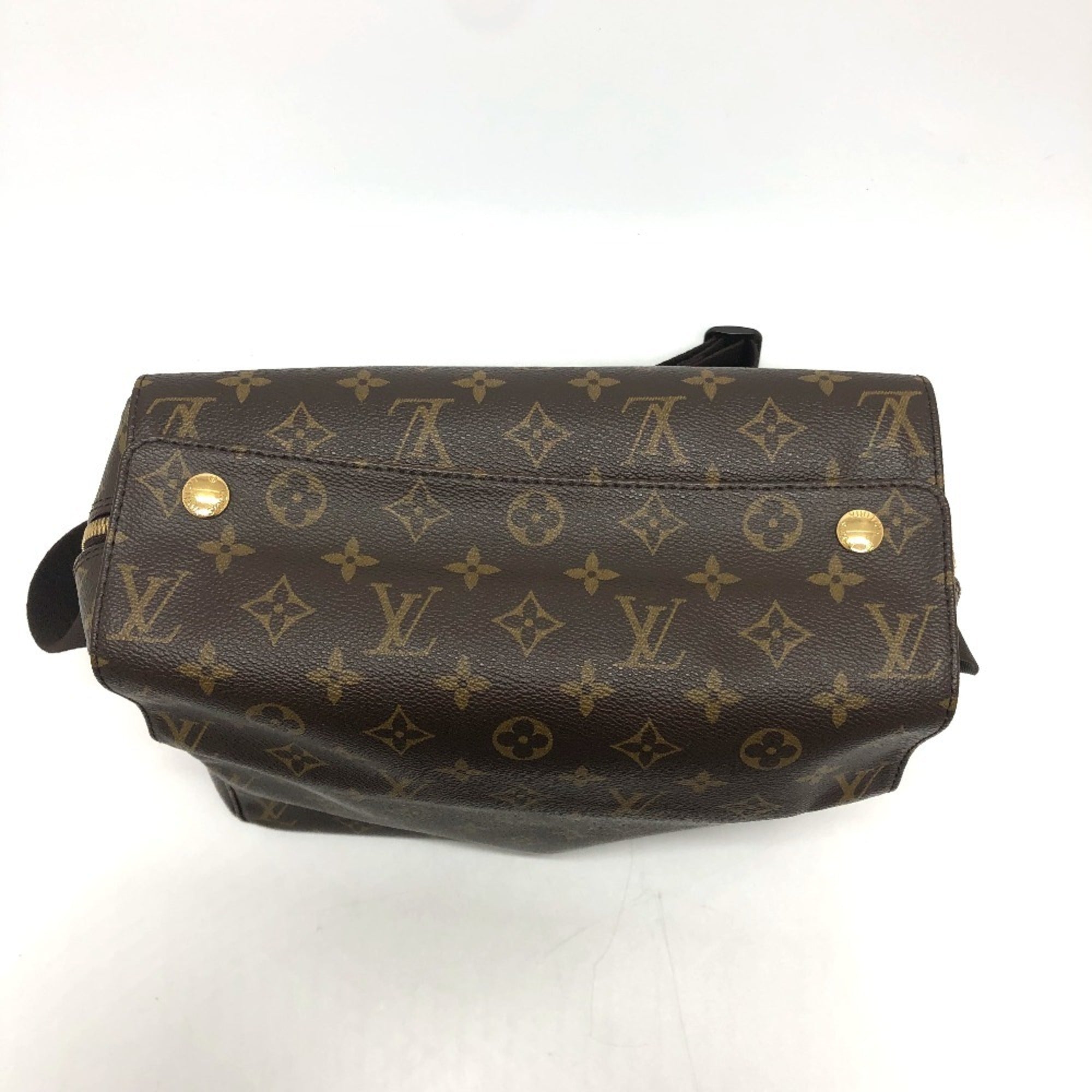 Louis Vuitton Brown Monogram Canvas Messenger Bag Shoulder Bag (Pre-Owned)
