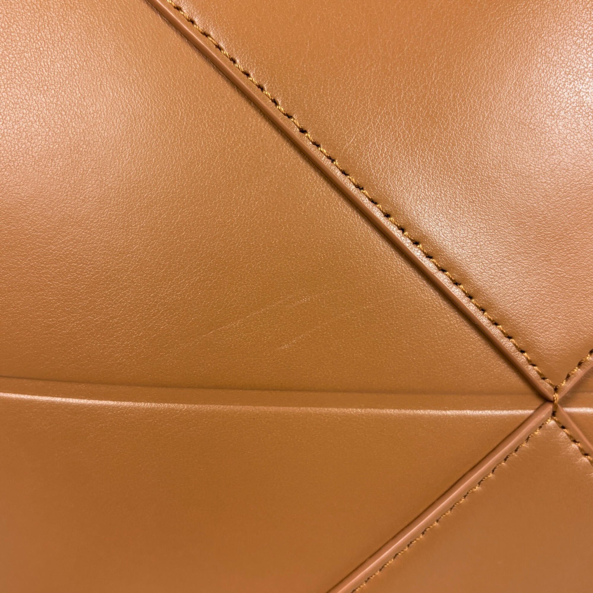 Loewe Camel Leather Tote Bag (Pre-Owned)
