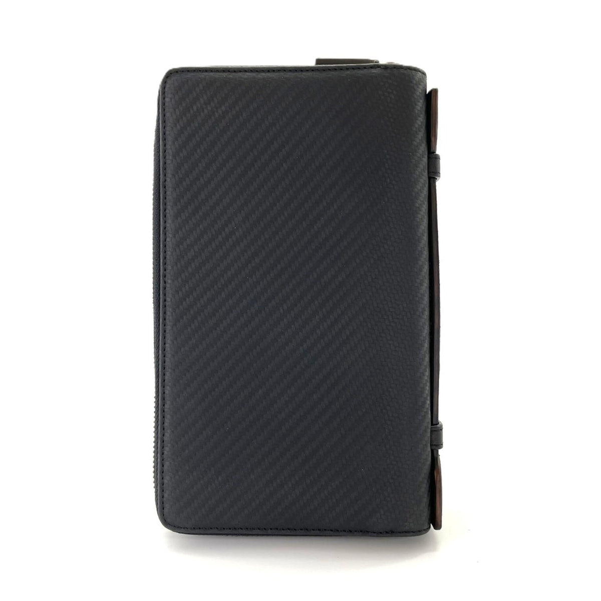 Dunhill Black Leather Long Wallet (Bi-Fold) (Pre-Owned)