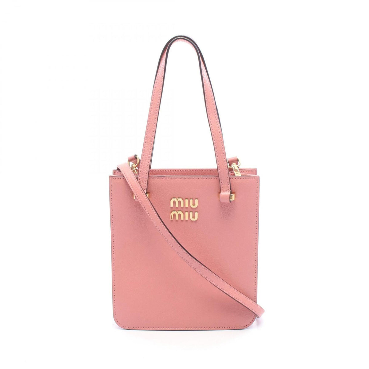 Miu Miu Pink Leather Handbag (Pre-Owned)