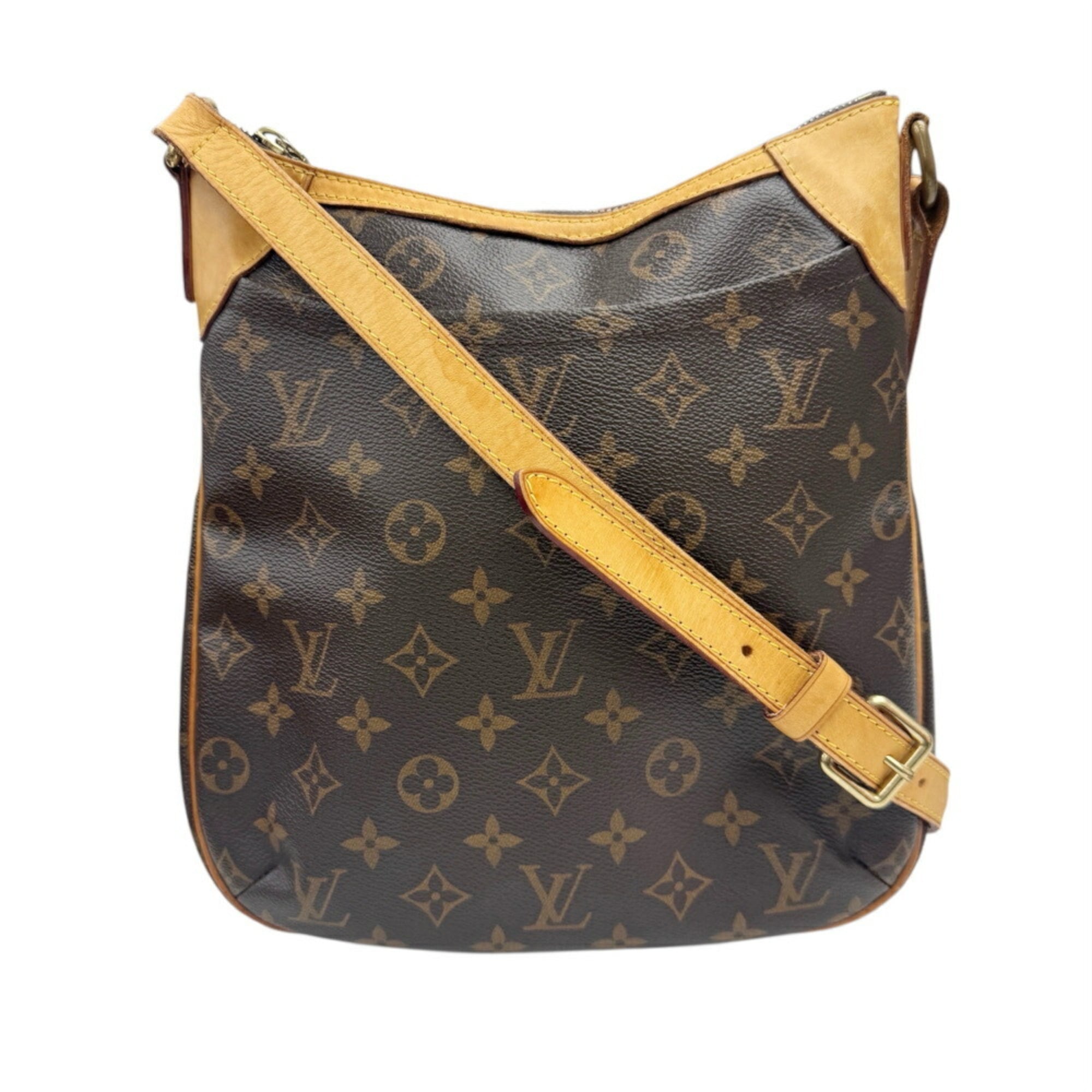 Louis Vuitton Brown Monogram Canvas Shoulder Bag (Pre-Owned)