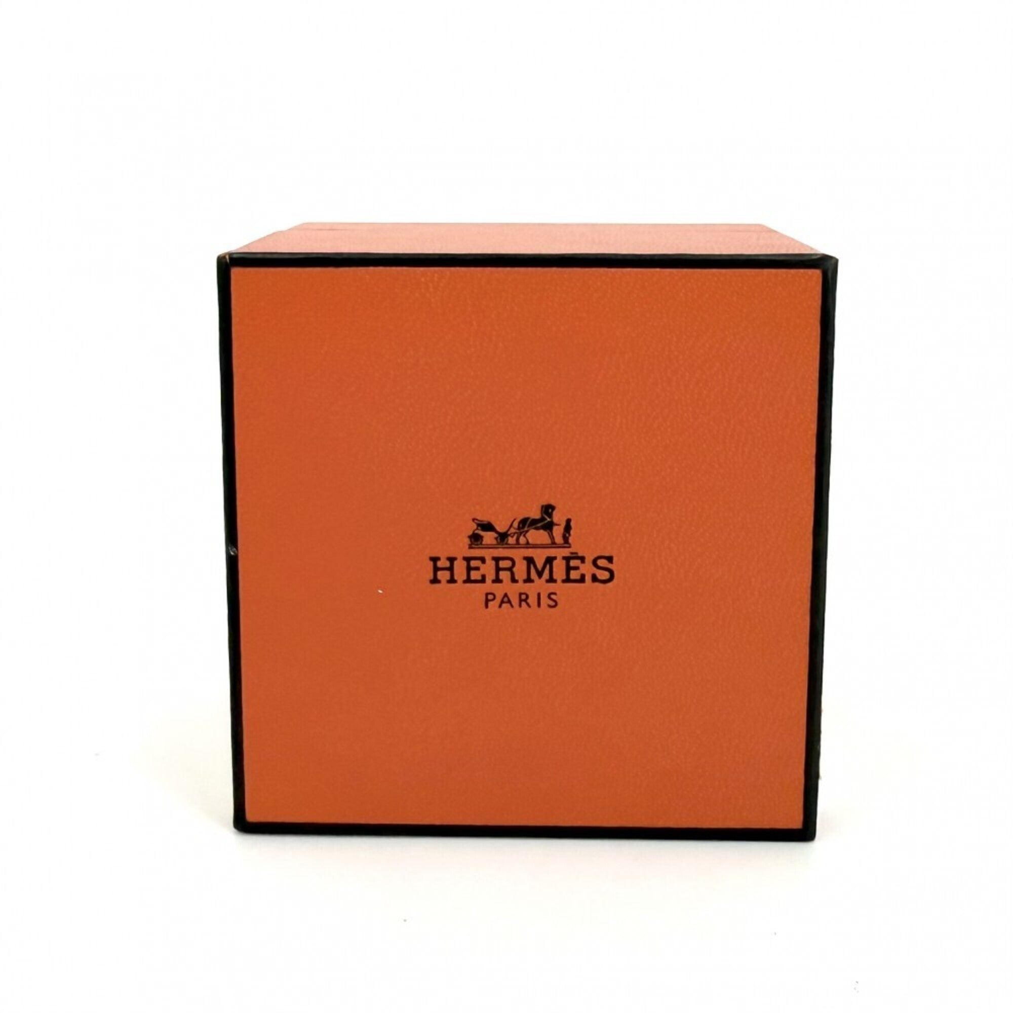 Hermes Silver 925 Band Ring (Pre-Owned)