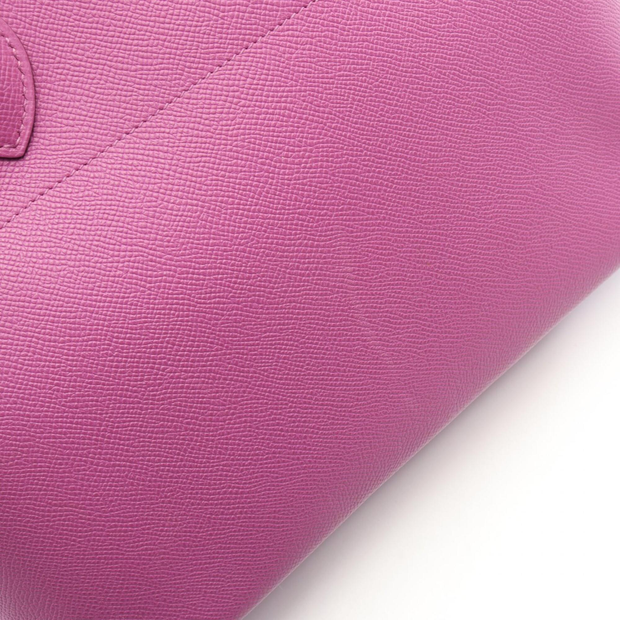Hermes Cyclamen Purple Epsom Leather Handbag (Pre-Owned)