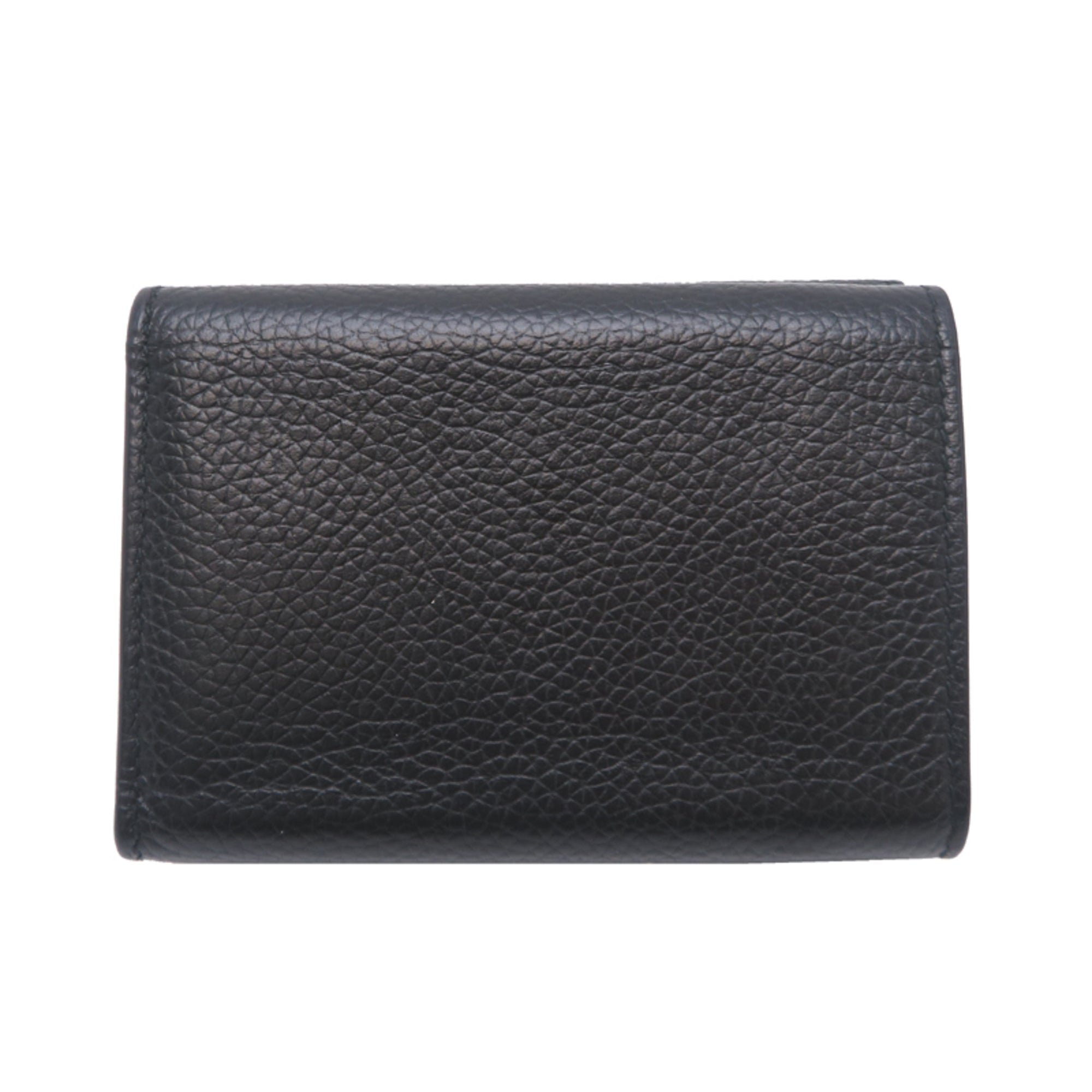 Balenciaga Black Leather Wallet (Tri-Fold) (Pre-Owned)