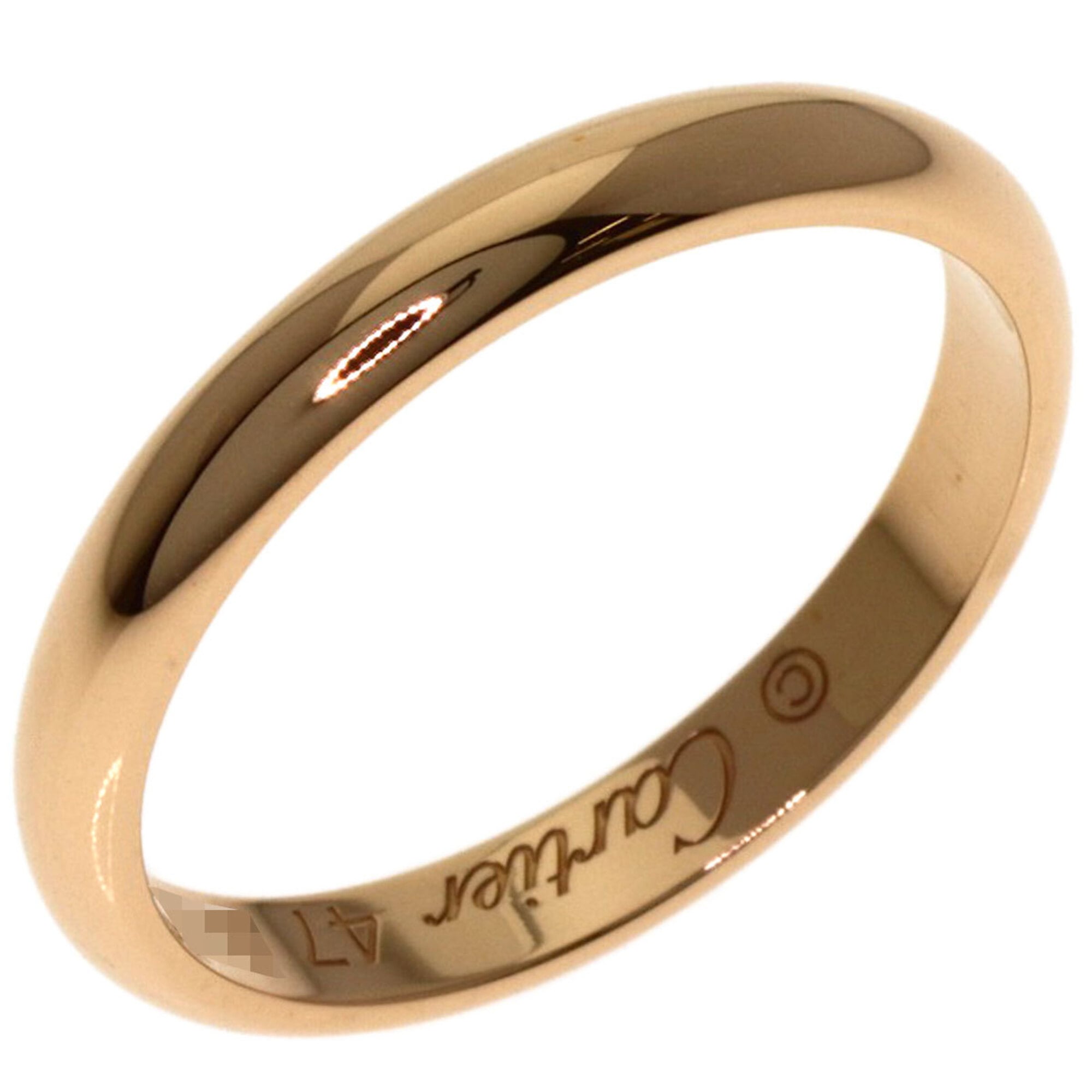 Cartier Pink Gold (18K) Band Ring (Pre-Owned)
