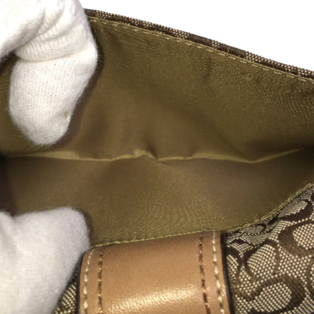 Coach Brown Long Wallet (Bi-Fold) (Pre-Owned)