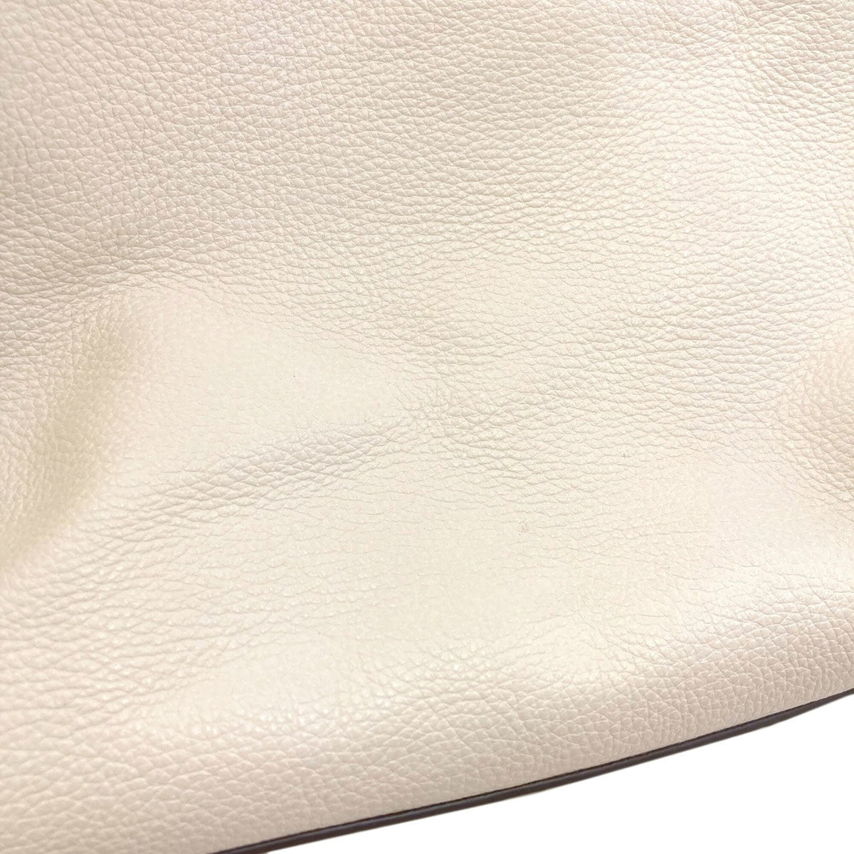 Tory Burch White Leather Tote Bag (Pre-Owned)