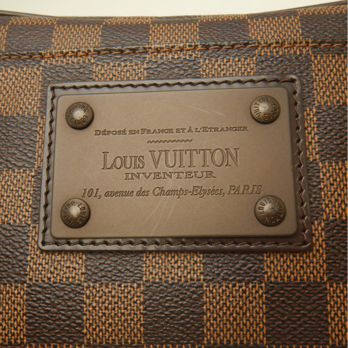 Louis Vuitton Damier Ebene Damier Canvas Fanny Pack (Pre-Owned)