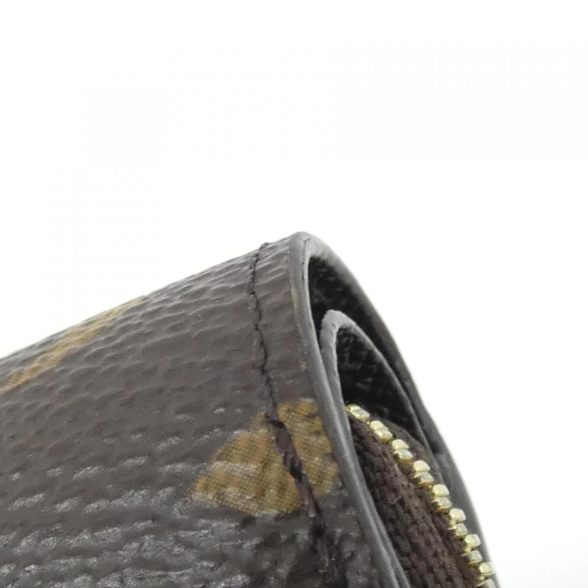 Louis Vuitton Brown Coated Canvas Wallet (Bi-Fold) (Pre-Owned)