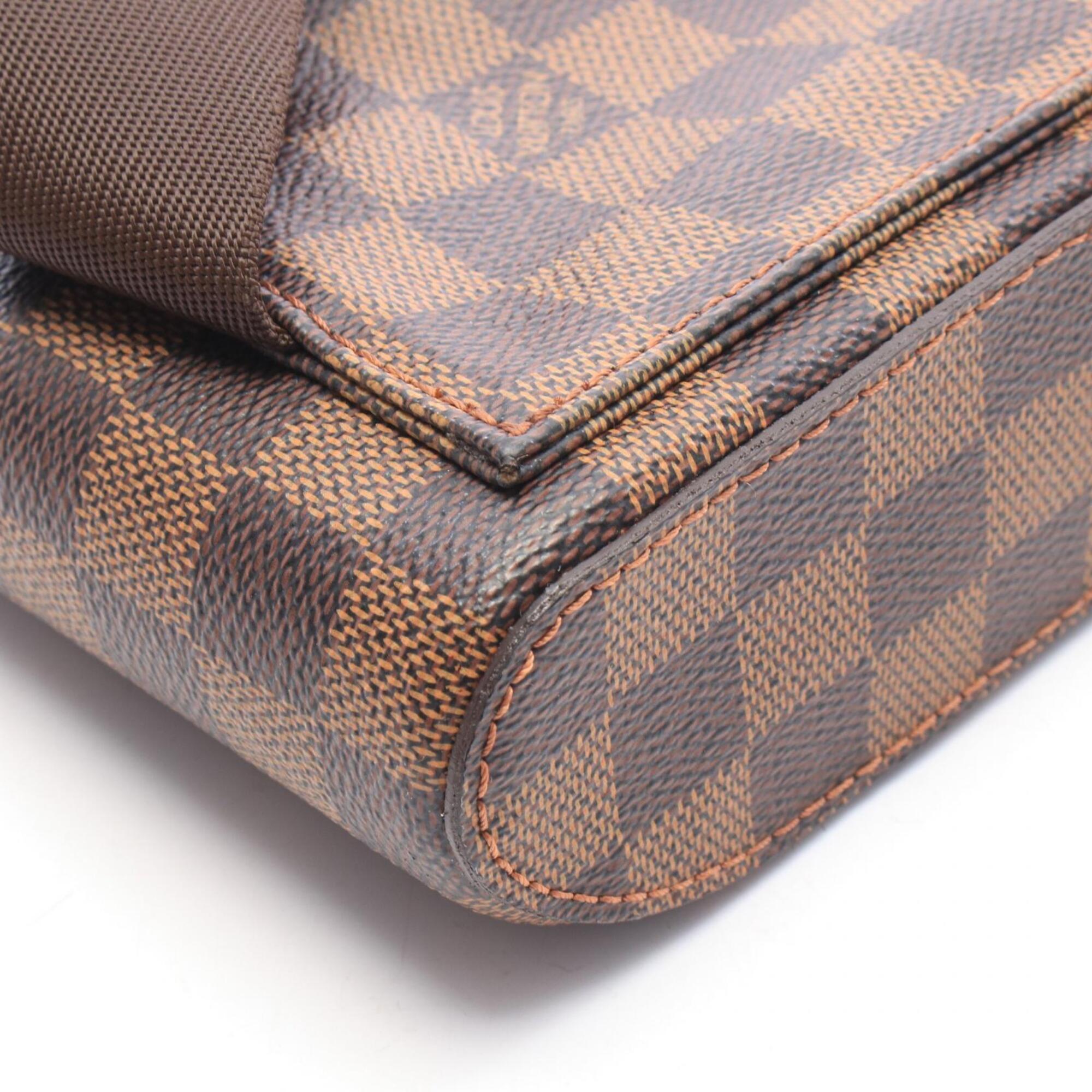 Louis Vuitton Brown Ebene Coated Canvas Fanny Pack Handbag (Pre-Owned)
