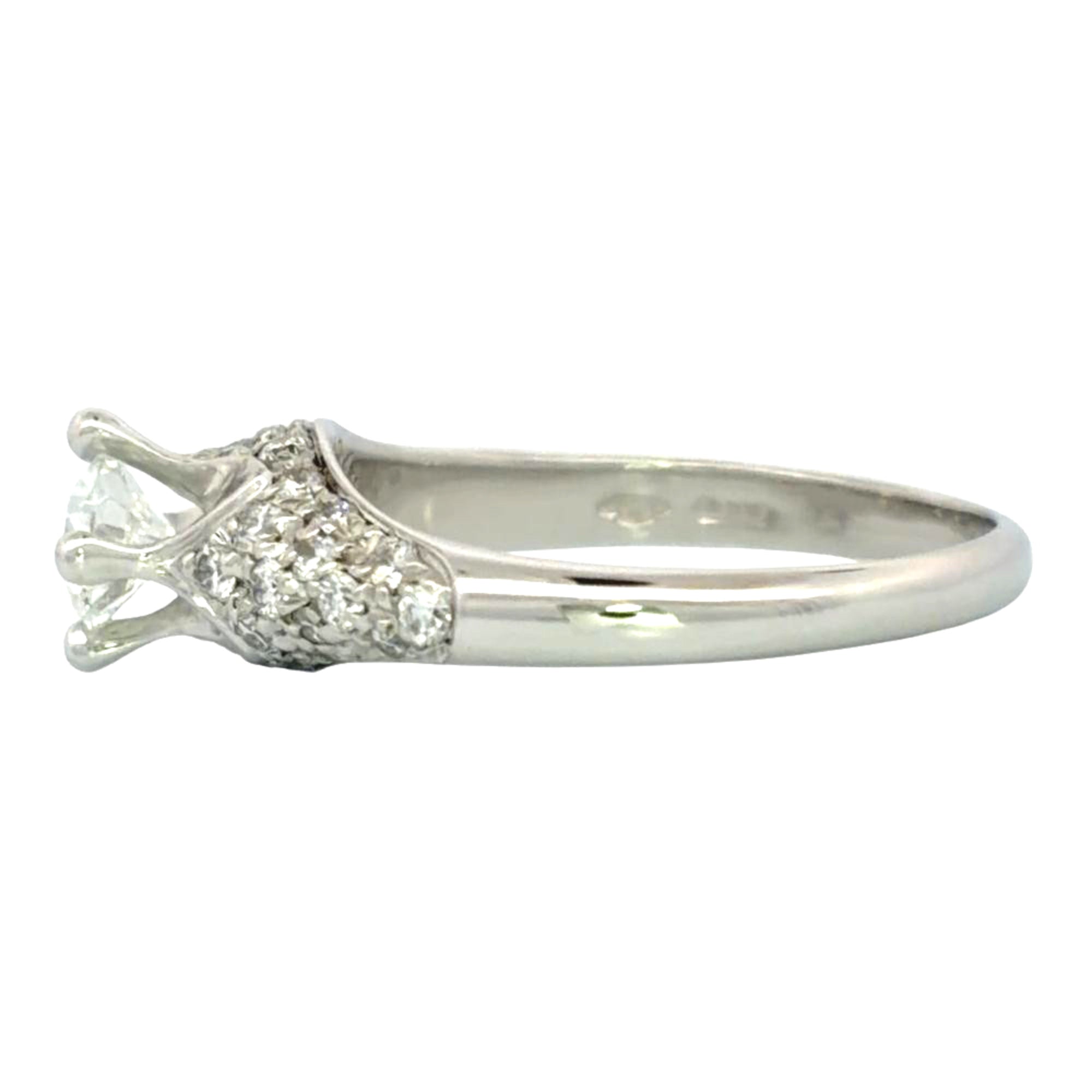Bvlgari Platinum Platinum 950 Band Ring (Pre-Owned)