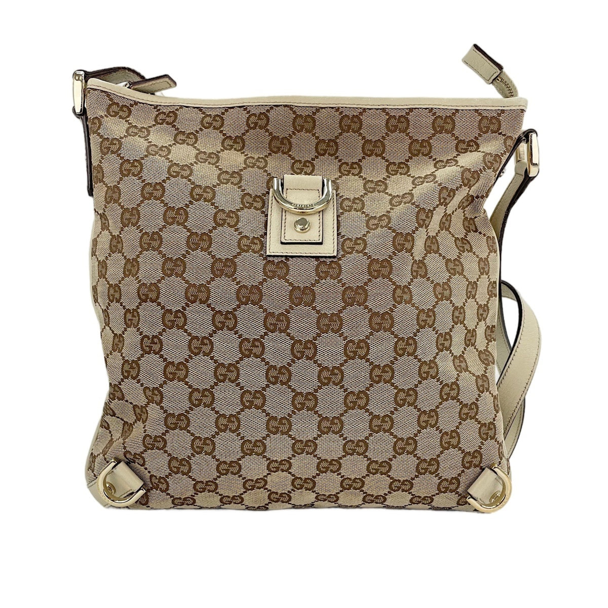 Gucci Abbey Beige Shoulder Bag (Pre-Owned)