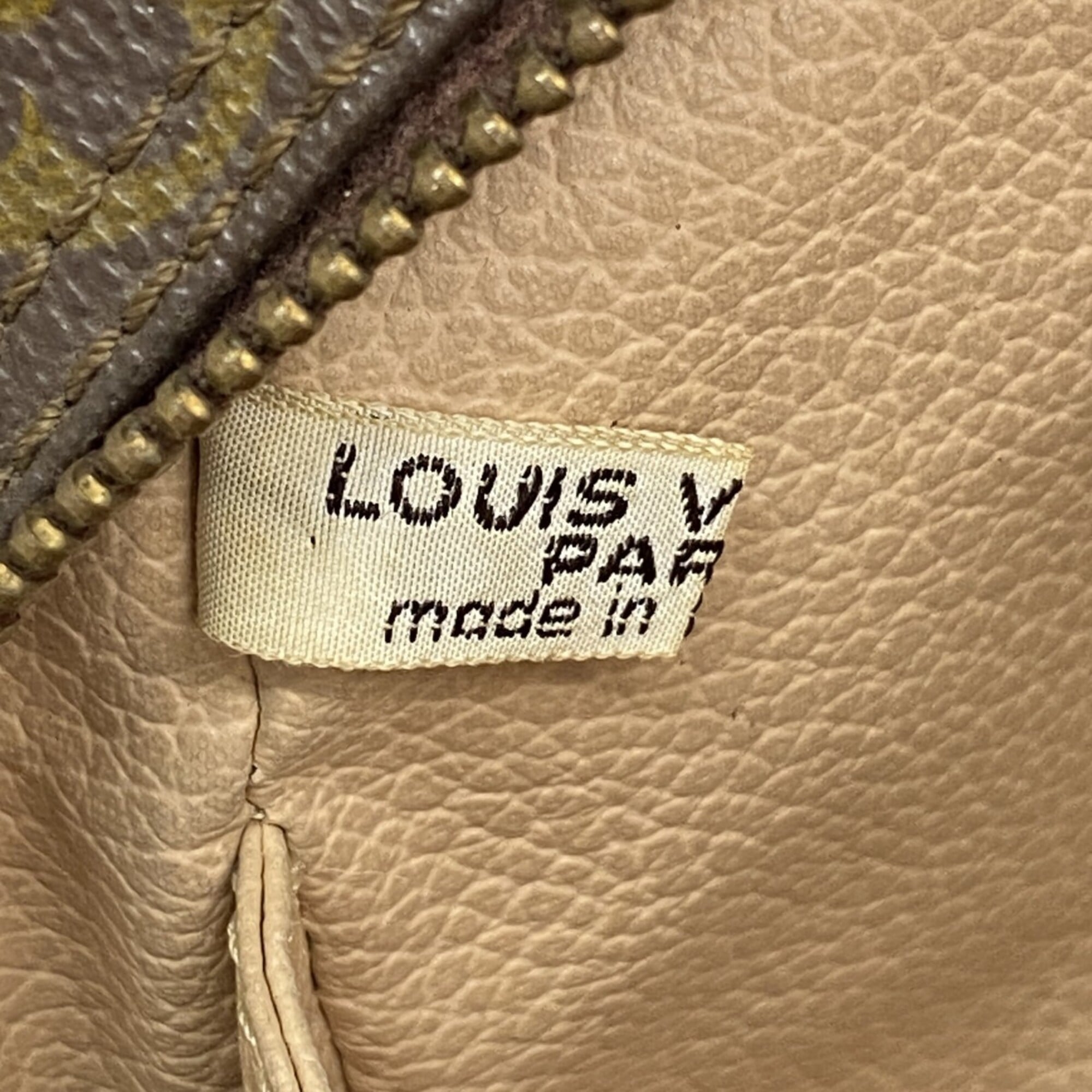 Louis Vuitton Brown Pouch (Pre-Owned)