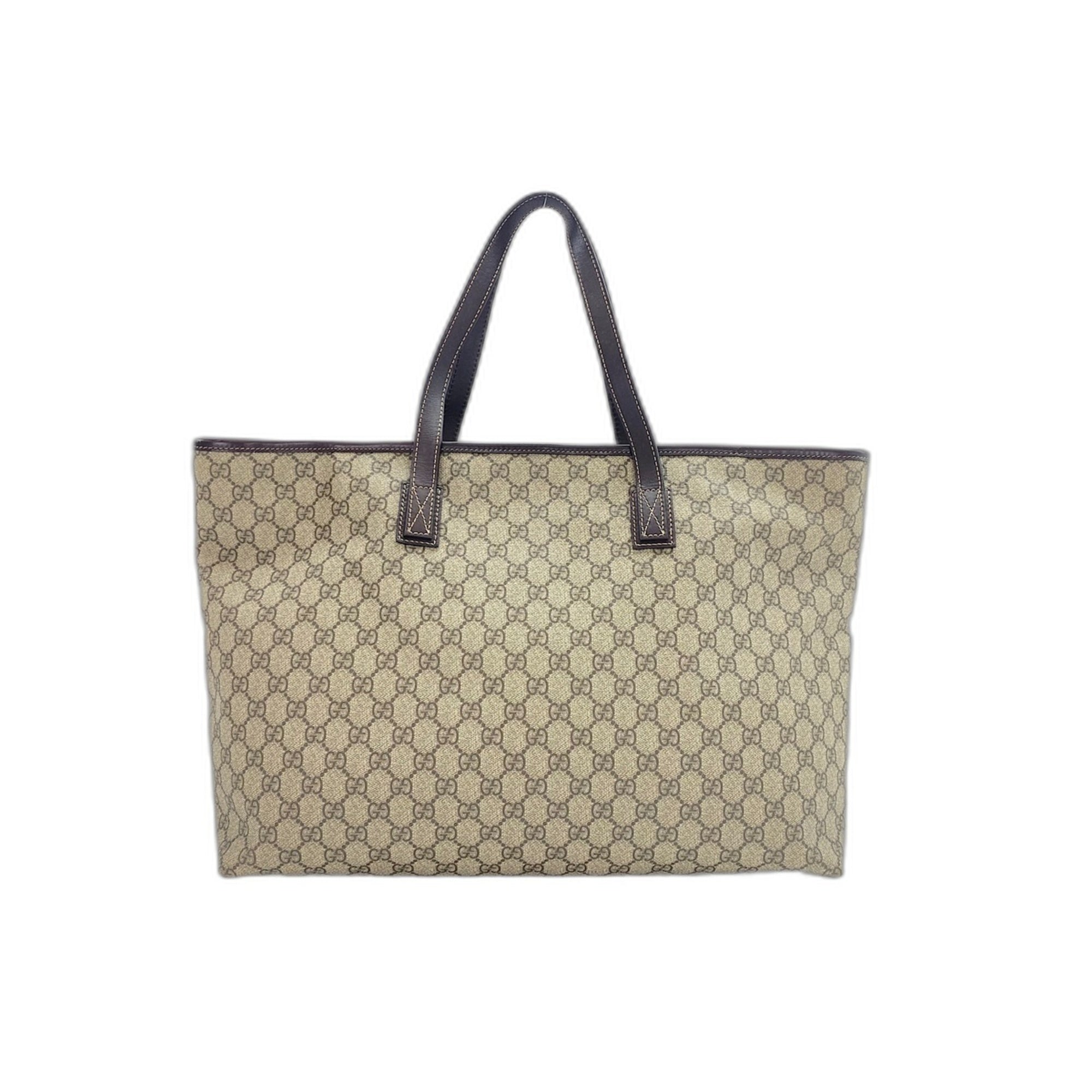 Gucci Brown Gg Supreme Handbag (Pre-Owned)
