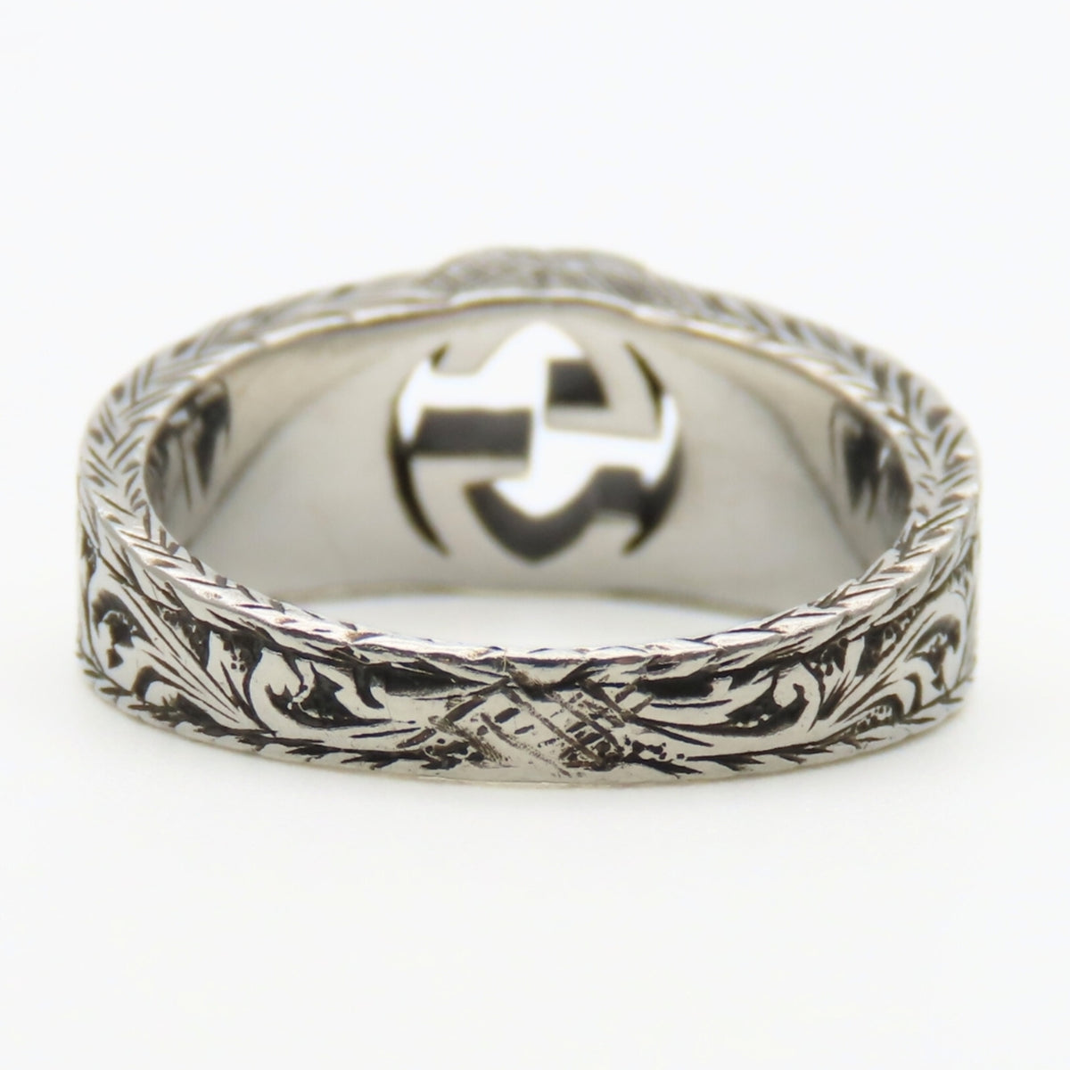 Gucci Silver Silver 925 Band Ring (Pre-Owned)