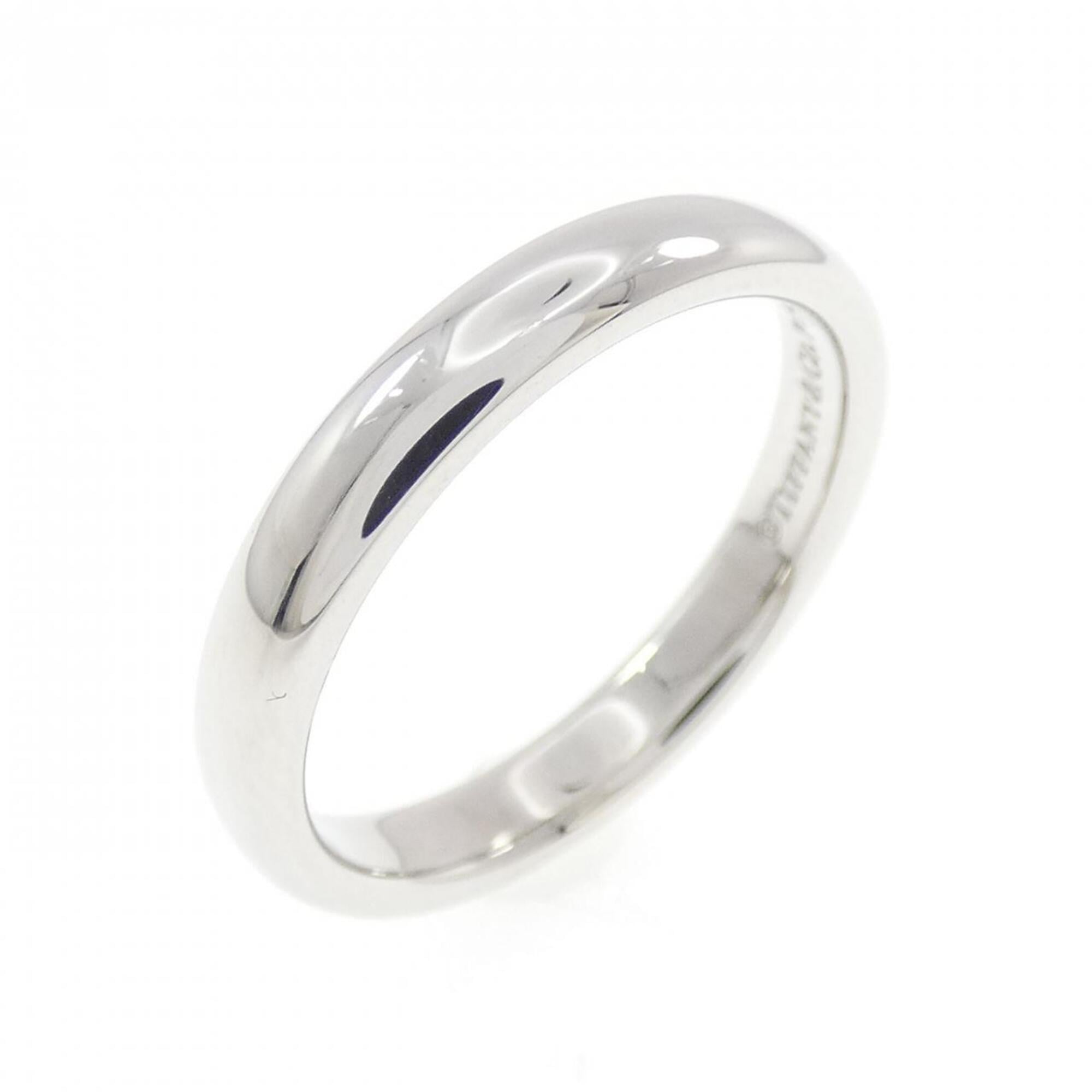 Tiffany Platinum 950 Band Ring (Pre-Owned)
