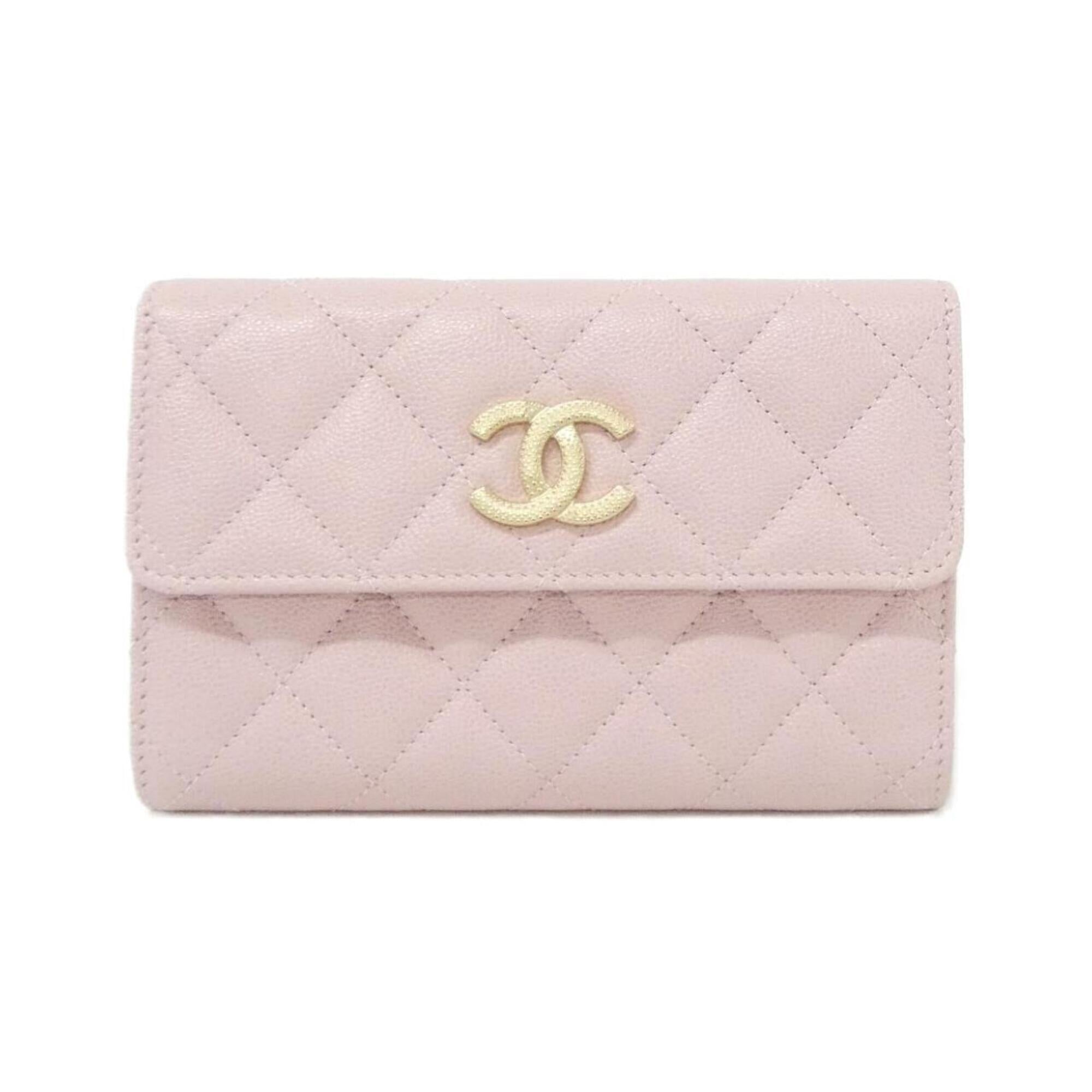 Chanel Pink Grained Calfskin (Pre-Owned)