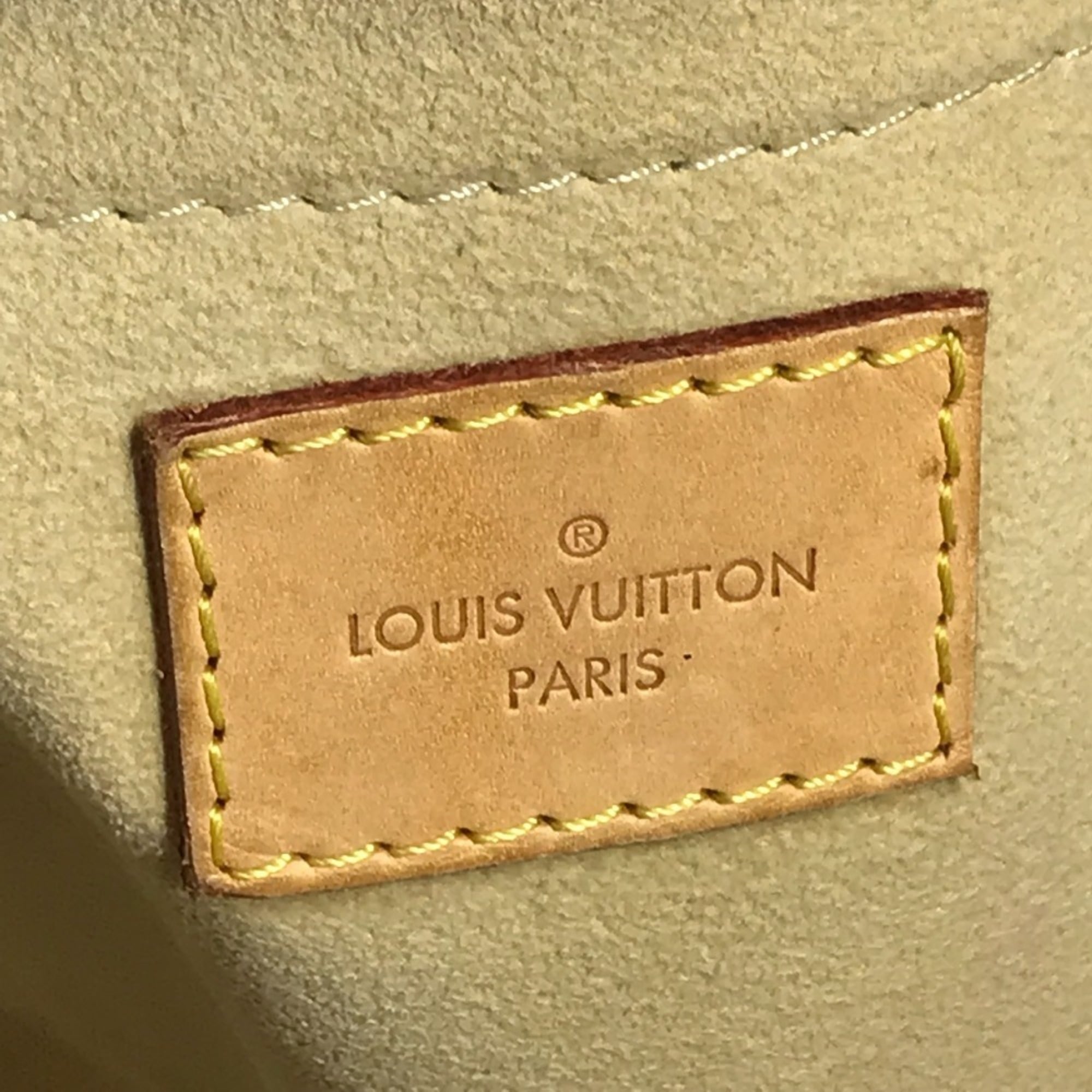 Louis Vuitton Damier Azur White Damier Azur Shoulder Bag Tote Bag (Pre-Owned)