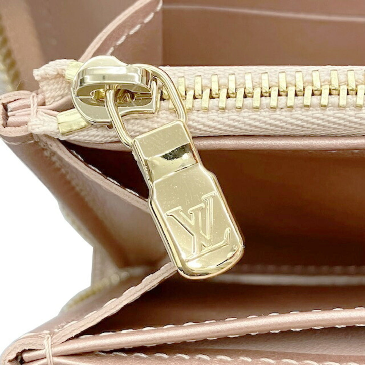 Louis Vuitton Rose Gold Monogram Long Wallet (Bi-Fold) (Pre-Owned)