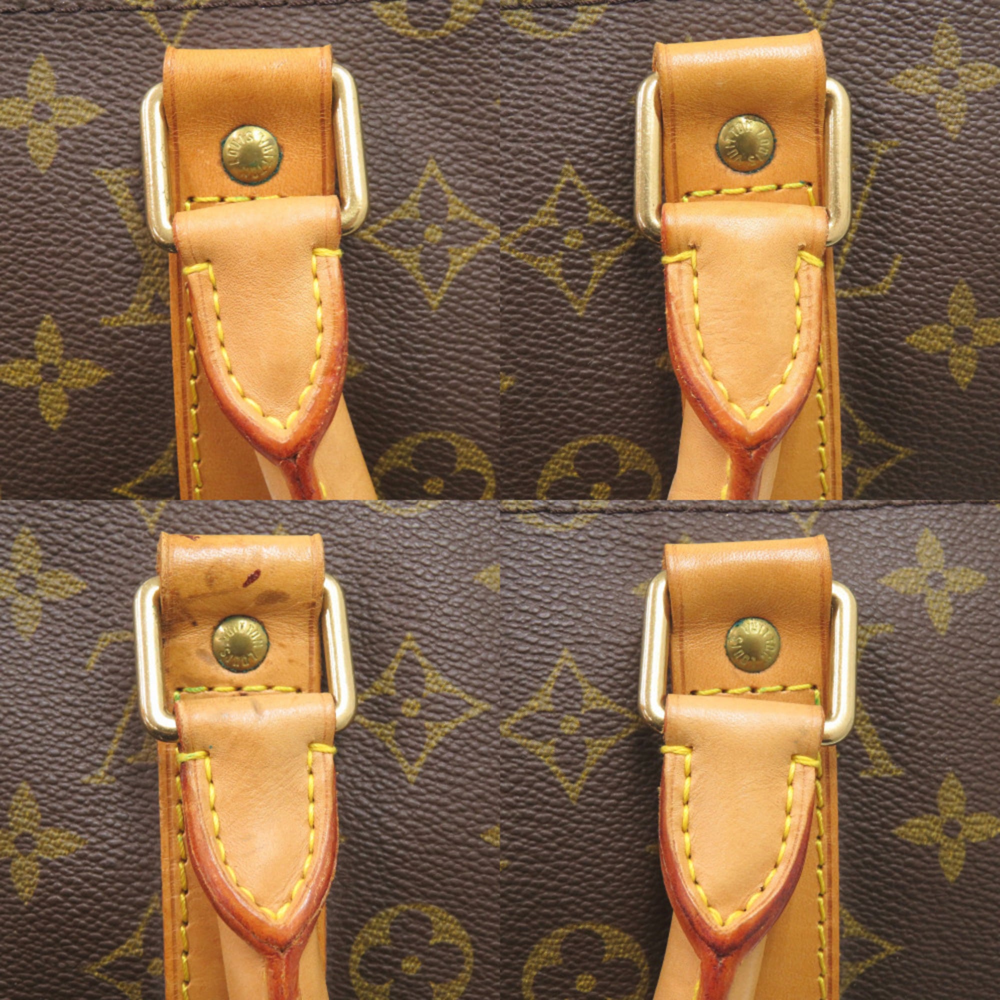 Louis Vuitton Brown Monogram Monogram Boston Bag (Pre-Owned)
