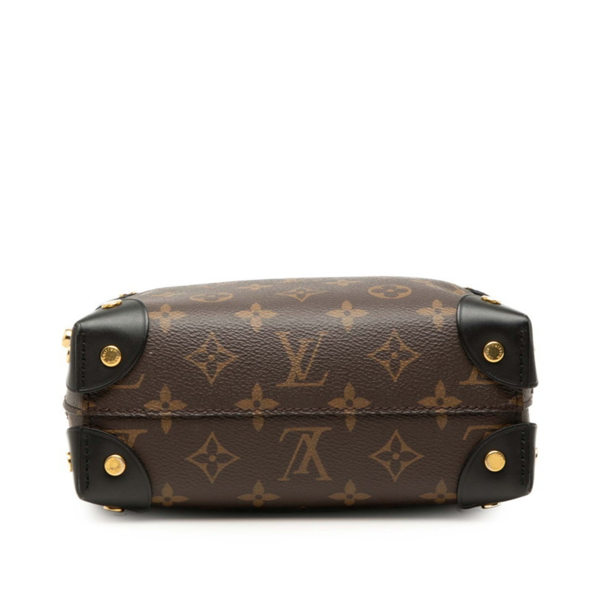 Louis Vuitton Brown Pvc Leather Handbag Shoulder Bag (Pre-Owned)