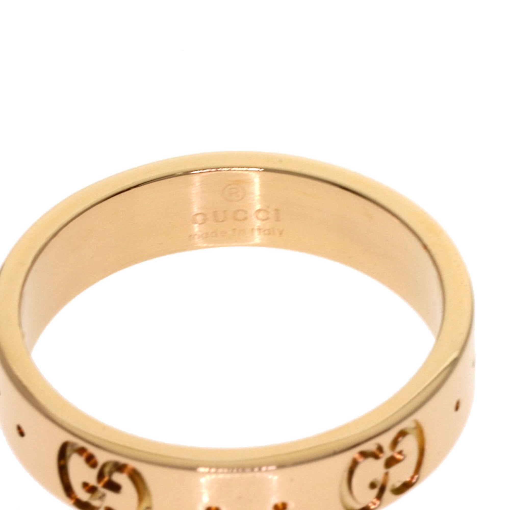 Gucci Pink Gold (18K) Band Ring (Pre-Owned)
