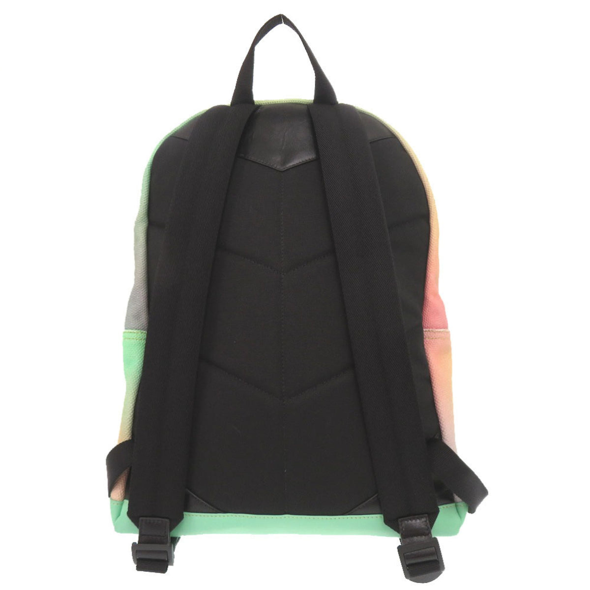 Jimmy Choo Multi-Color Canvas Leather Backpack (Pre-Owned)