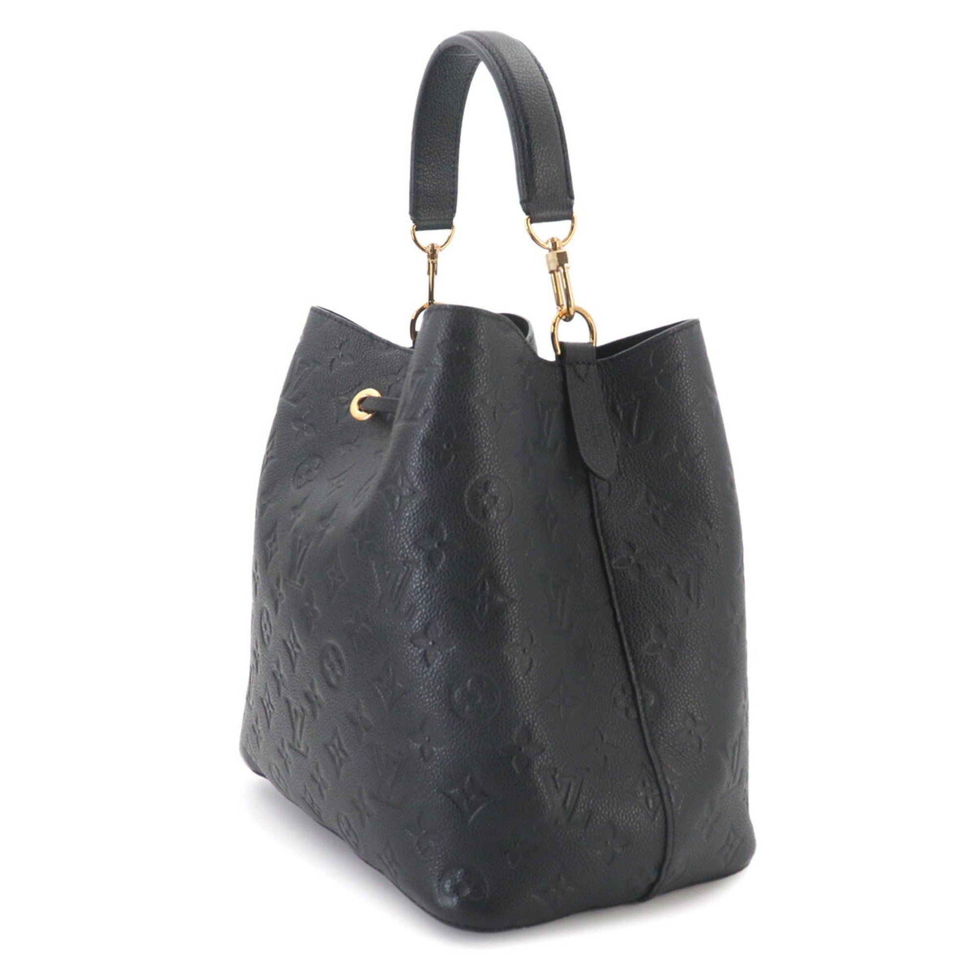 Louis Vuitton Black Monogram Empreinte Handbag Shoulder Bag (Pre-Owned)