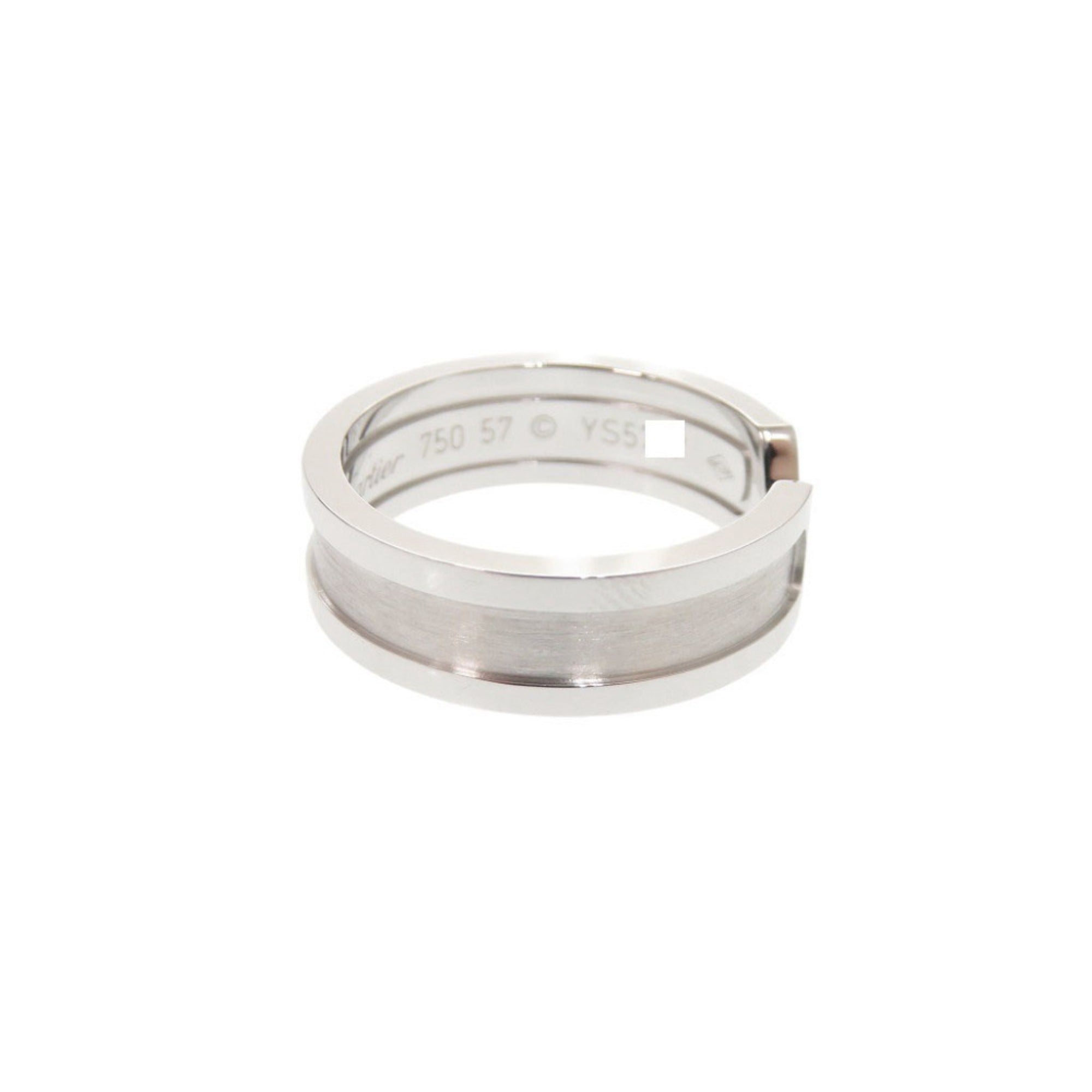 Cartier White Gold White Gold (18K) Band Ring (Pre-Owned)