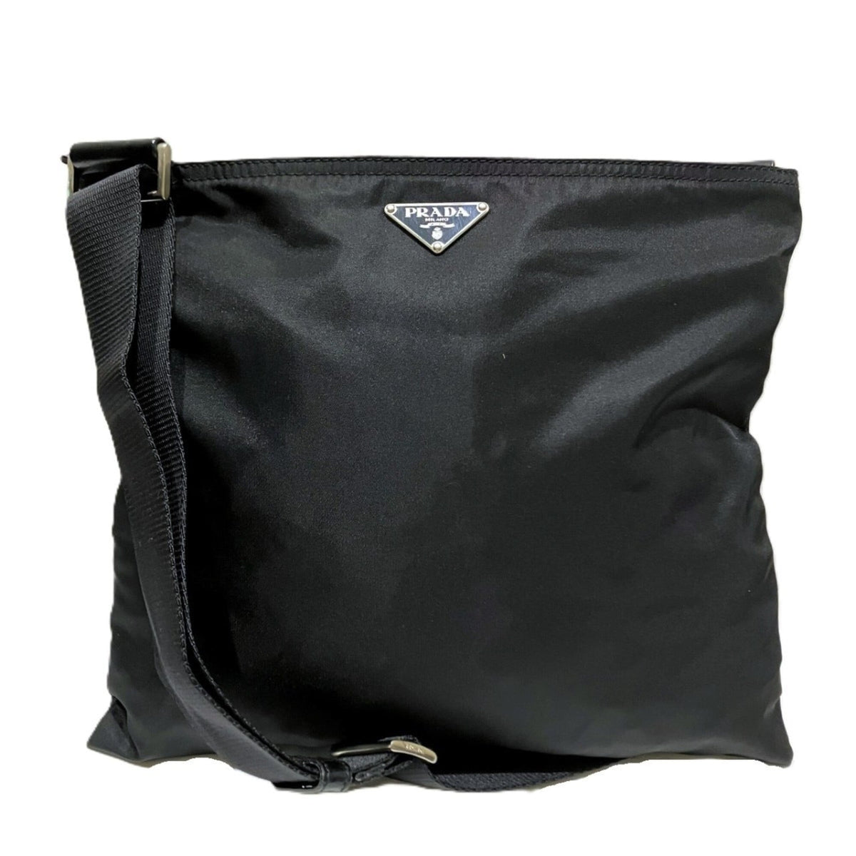 Prada Black Nylon Shoulder Bag (Pre-Owned)
