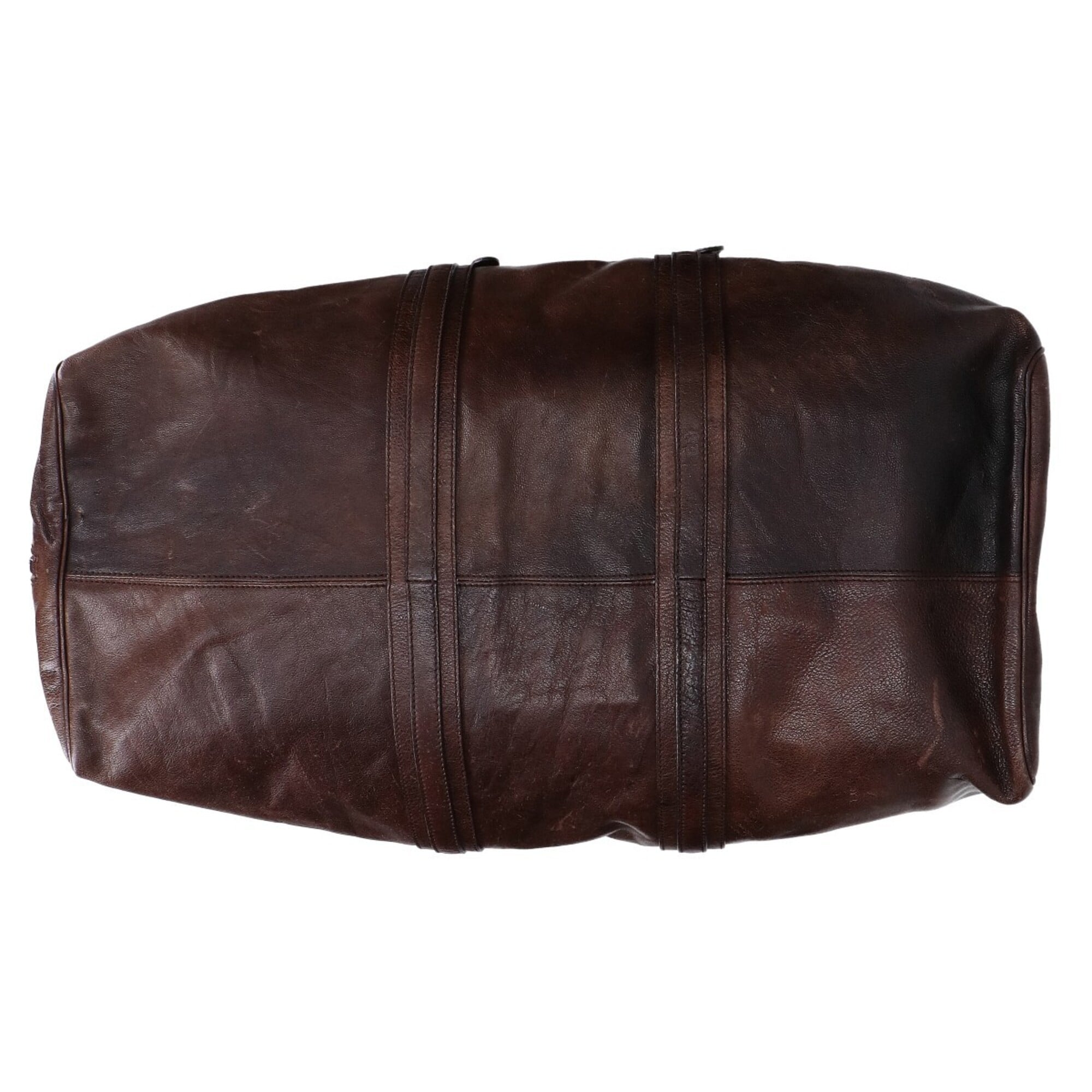 Balenciaga Dark Brown Leather Boston Bag (Pre-Owned)