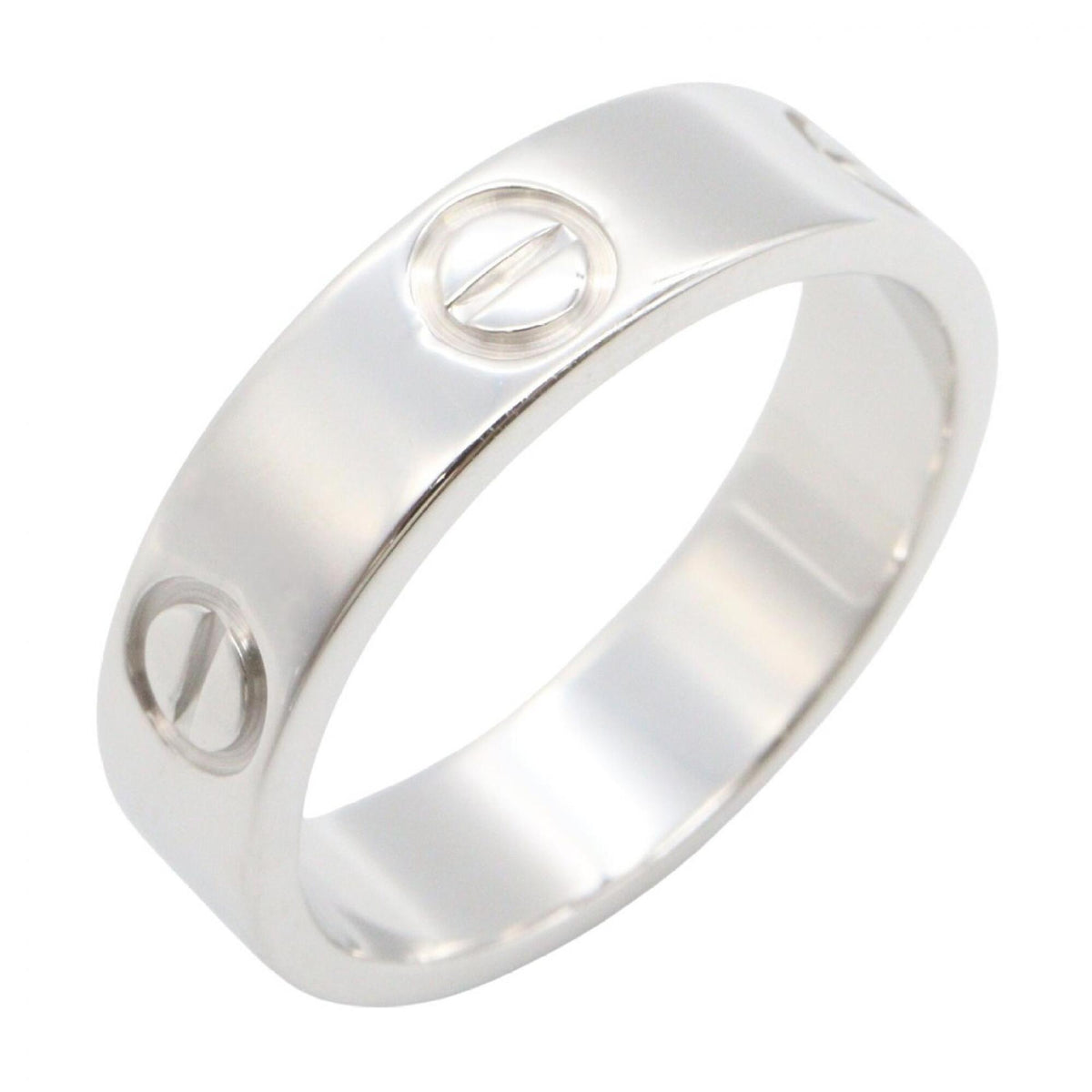Cartier Silver White Gold (18K) Band Ring (Pre-Owned)