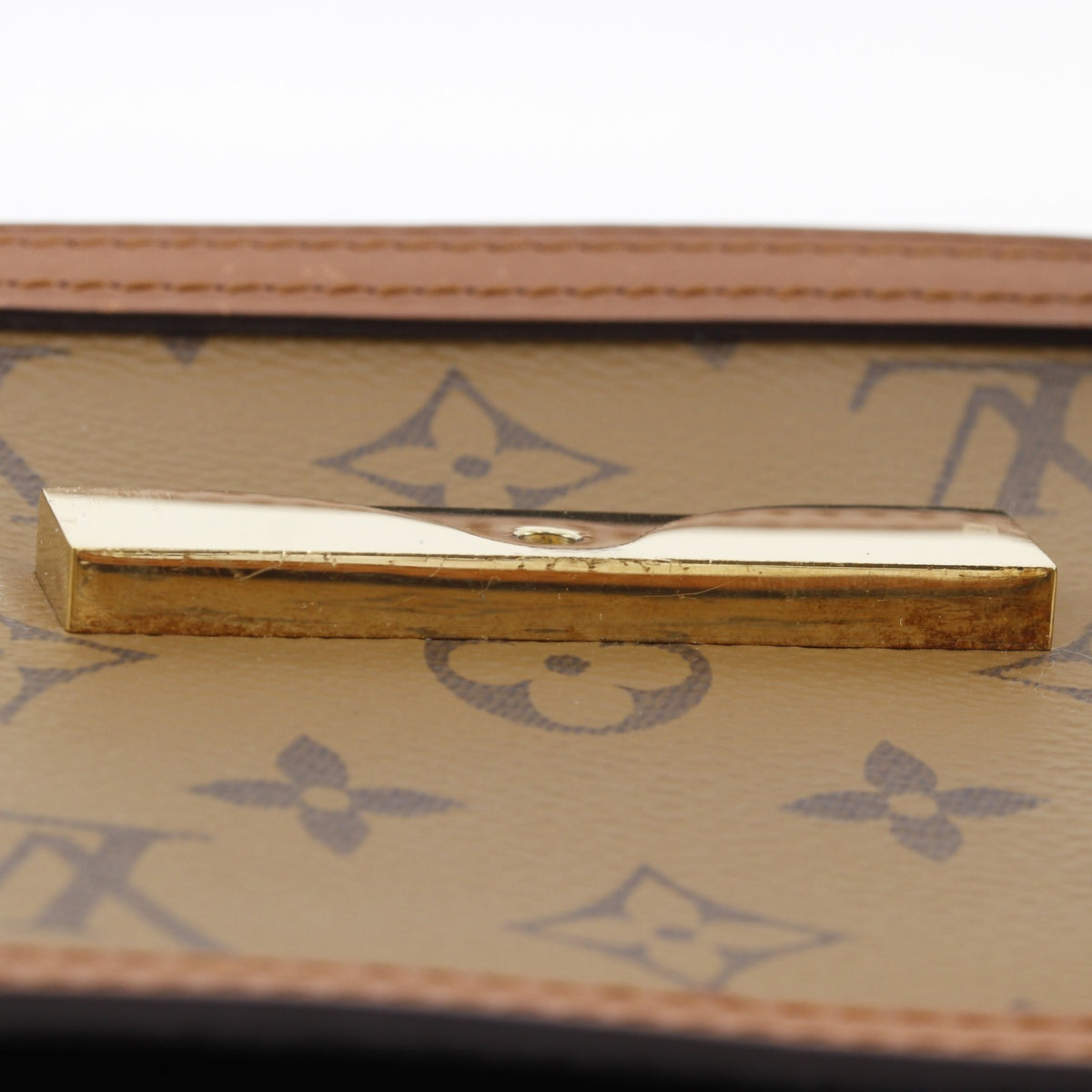Louis Vuitton Brown Monogram Monogram Reverse Canvas Shoulder Bag (Pre-Owned)
