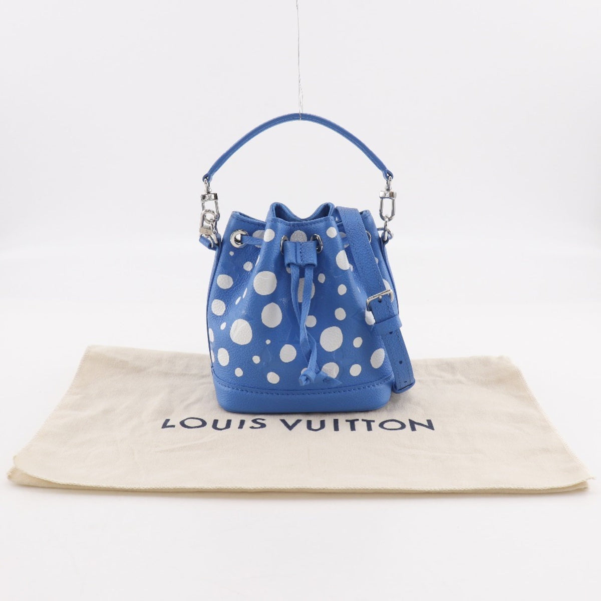 Louis Vuitton Monogram Empreinte Blue Monogram Empreinte Shoulder Bag (Pre-Owned)