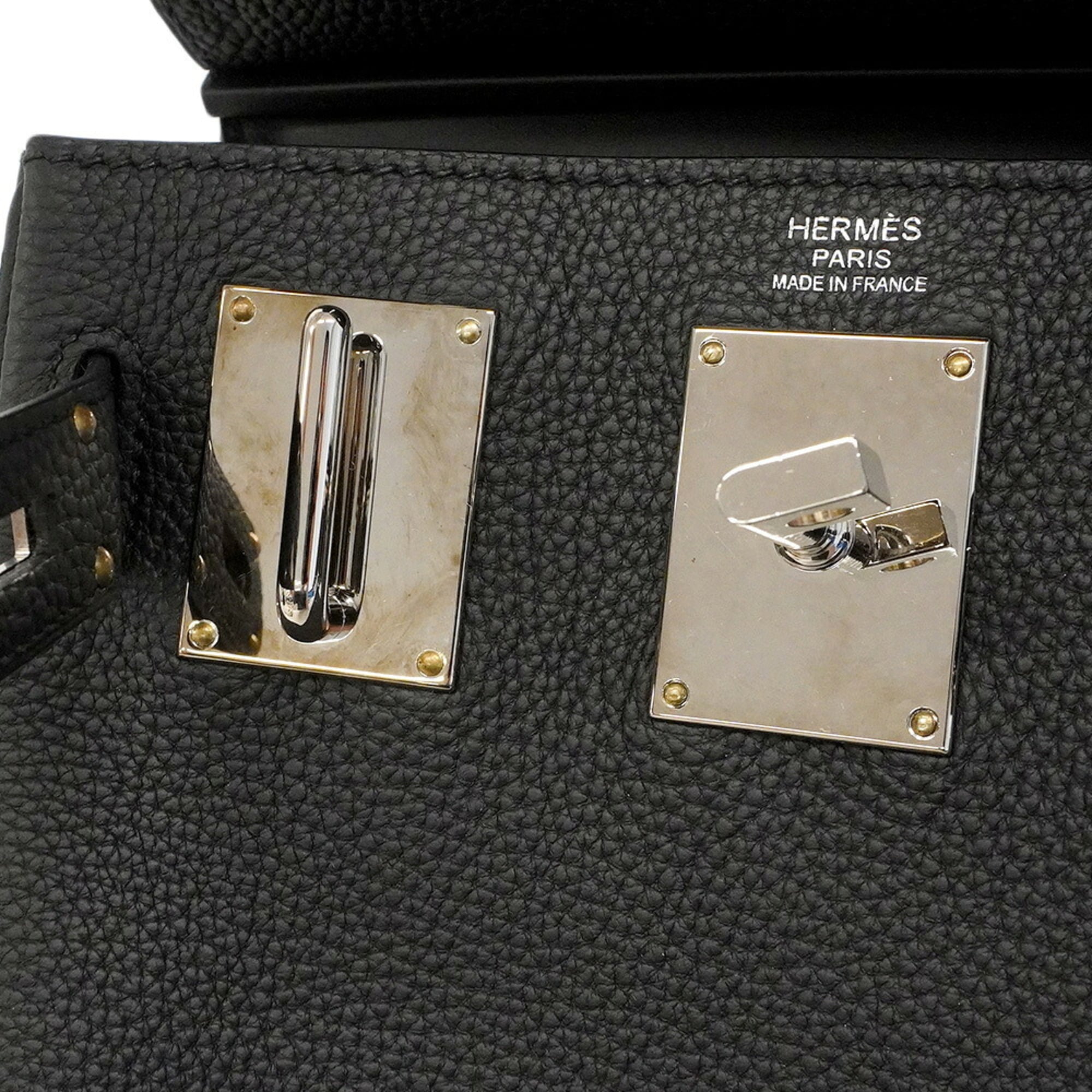 Hermes Black Togo Leather Sling Bag (Pre-Owned)