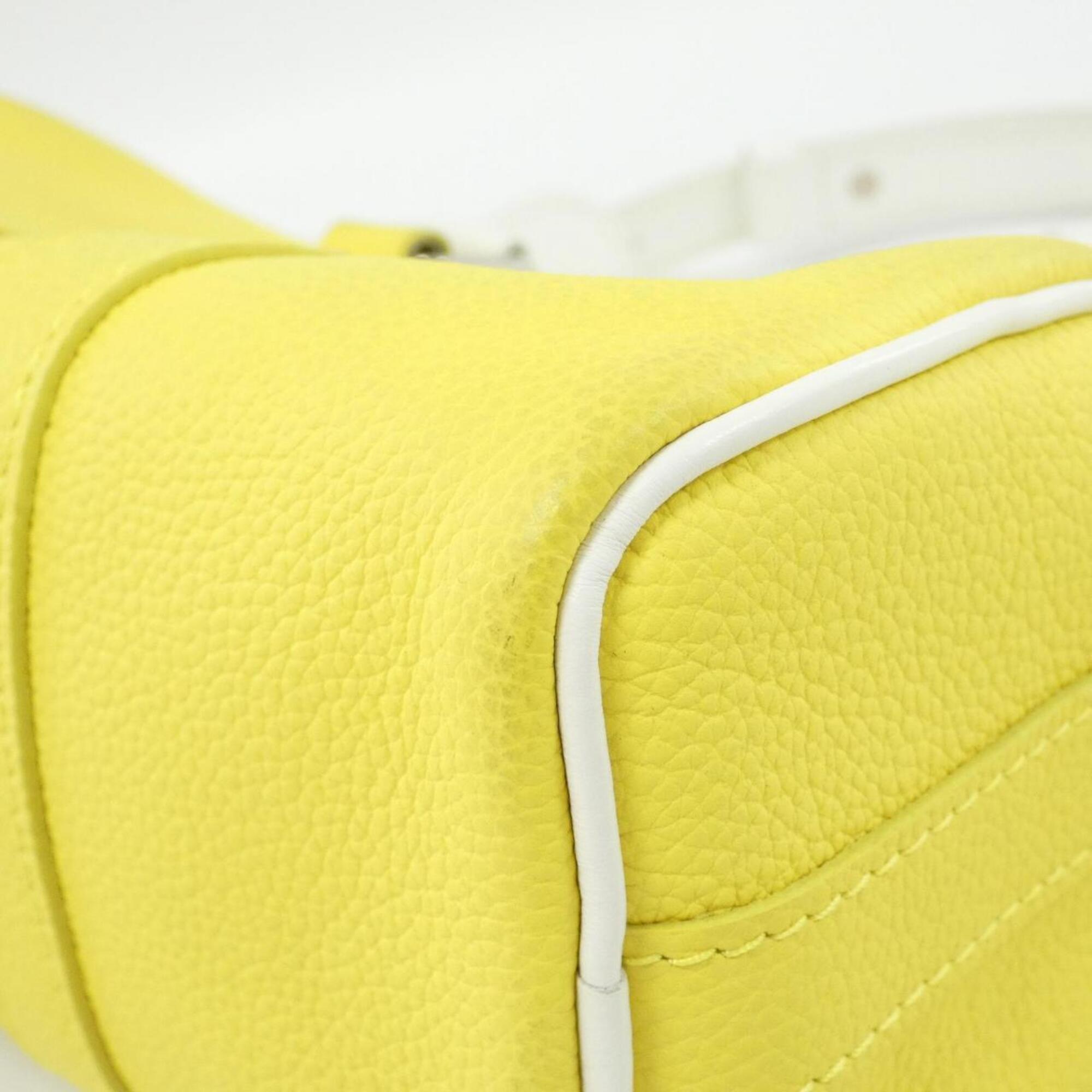 Louis Vuitton Jaune Leather Boston Bag (Pre-Owned)