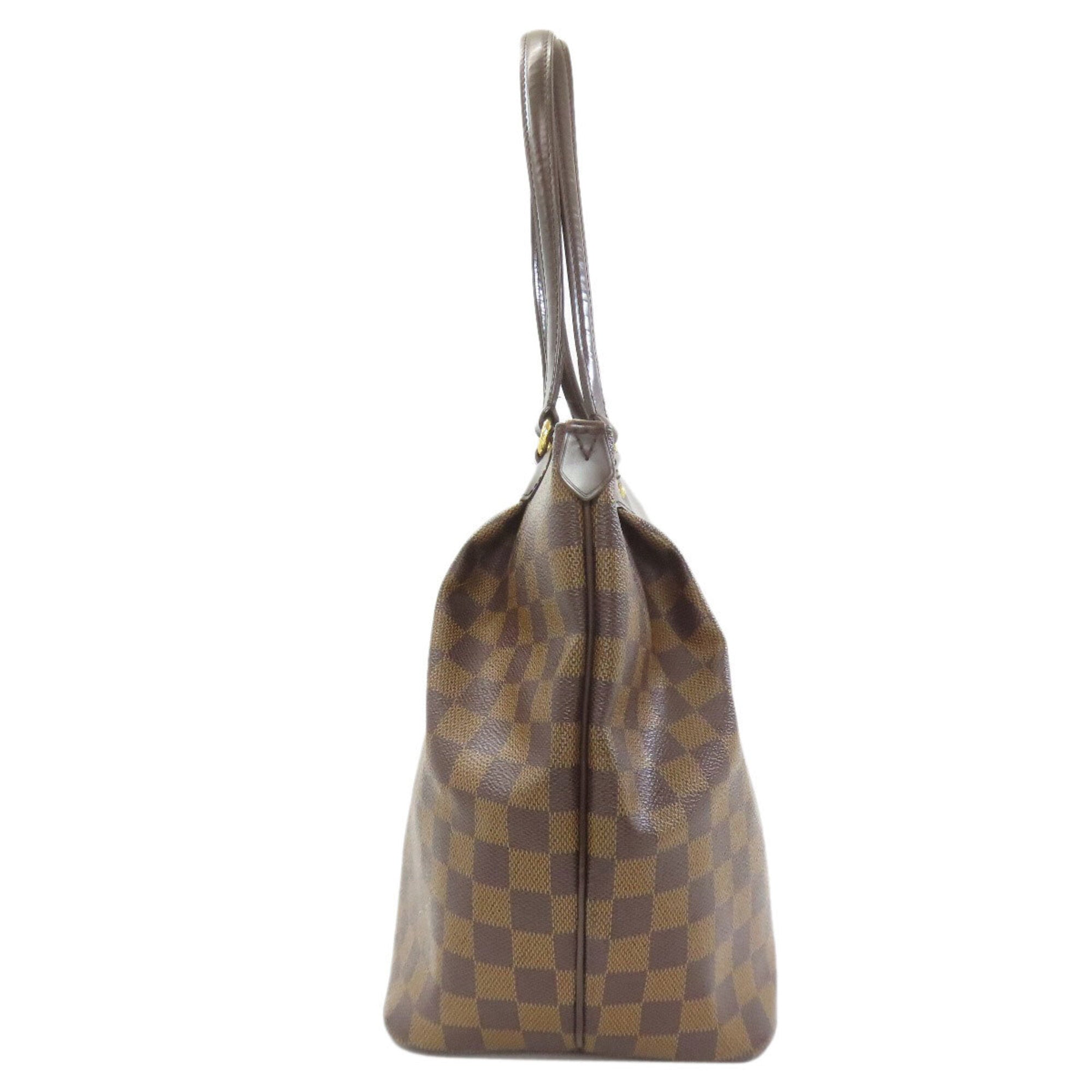 Louis Vuitton Damier Damier Canvas Ebene Damier Canvas Tote Bag (Pre-Owned)