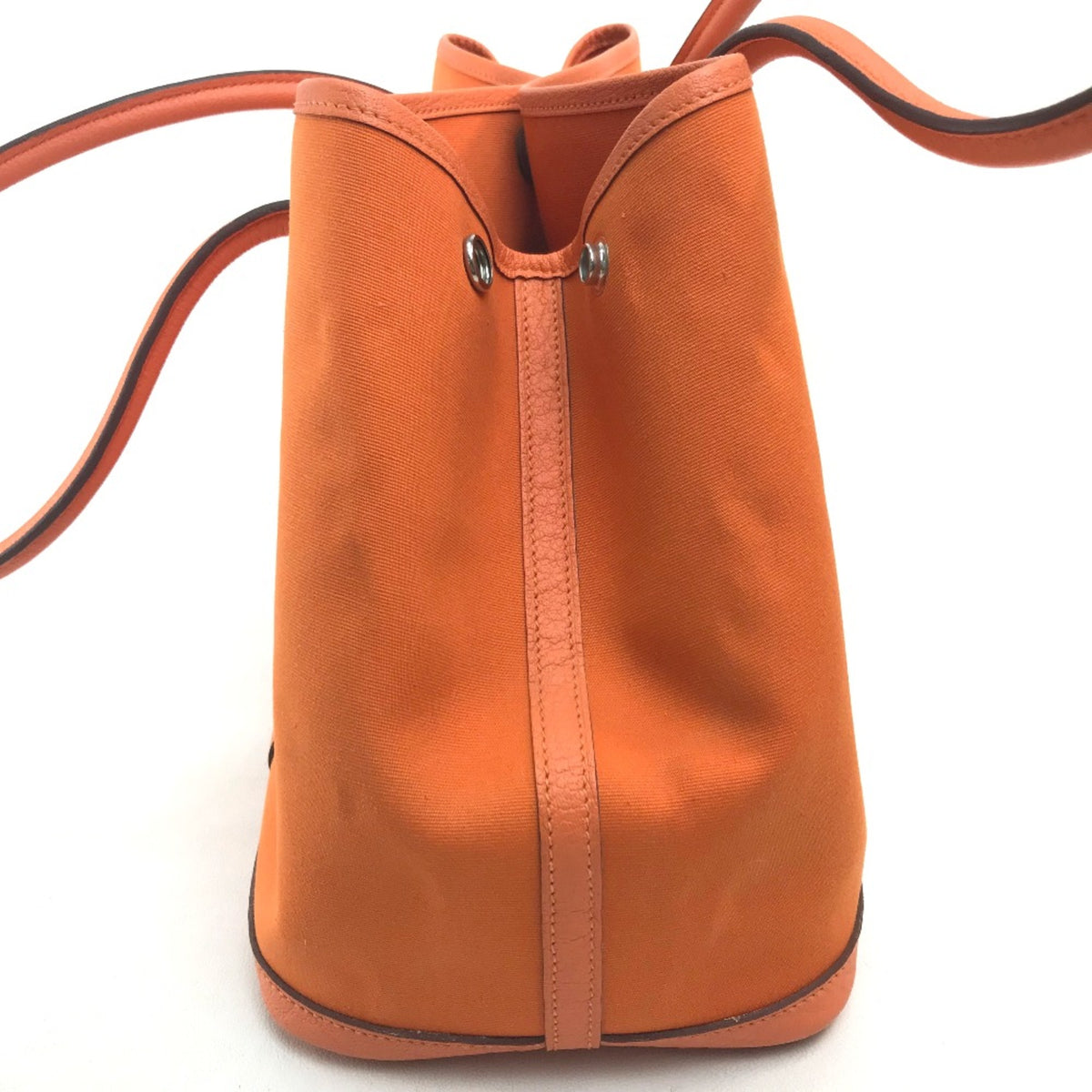 Hermes Orange Other Tote Bag (Pre-Owned)