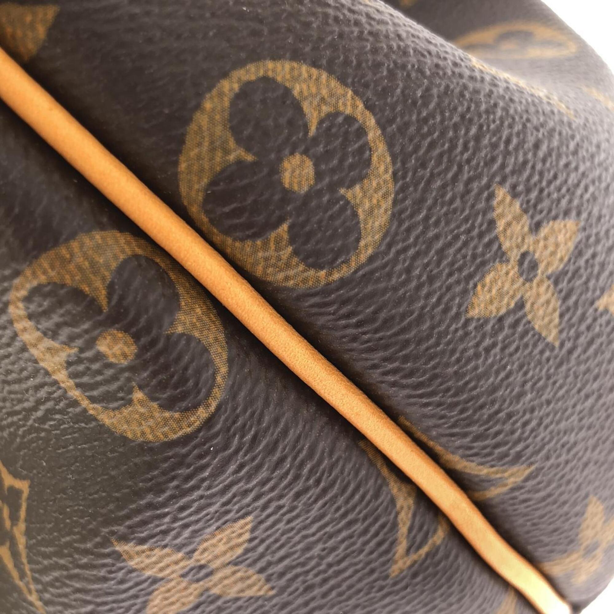 Louis Vuitton Brown Coated Canvas Handbag (Pre-Owned)