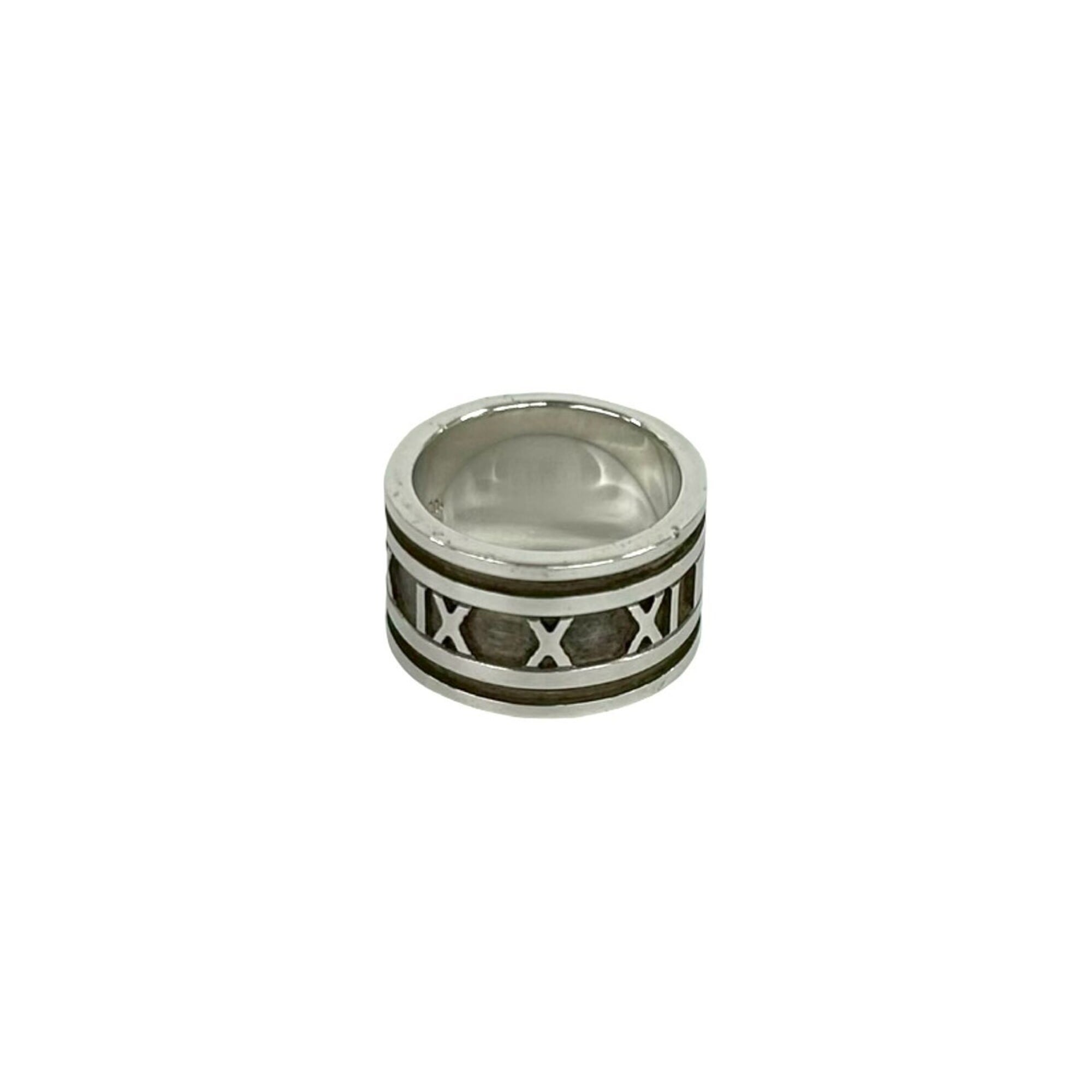 Tiffany Silver Silver 925 Band Ring (Pre-Owned)