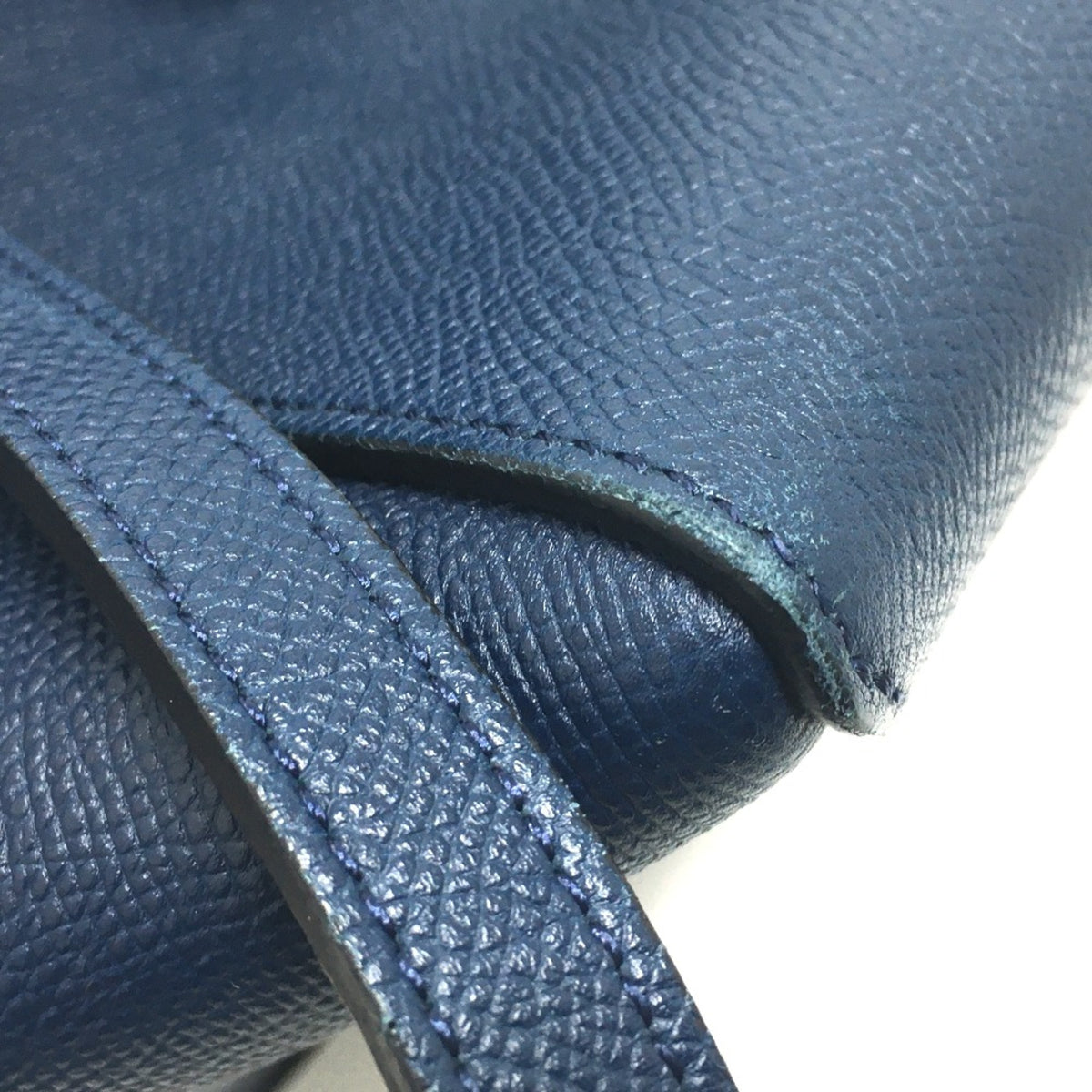 Celine Navy Leather Handbag (Pre-Owned)