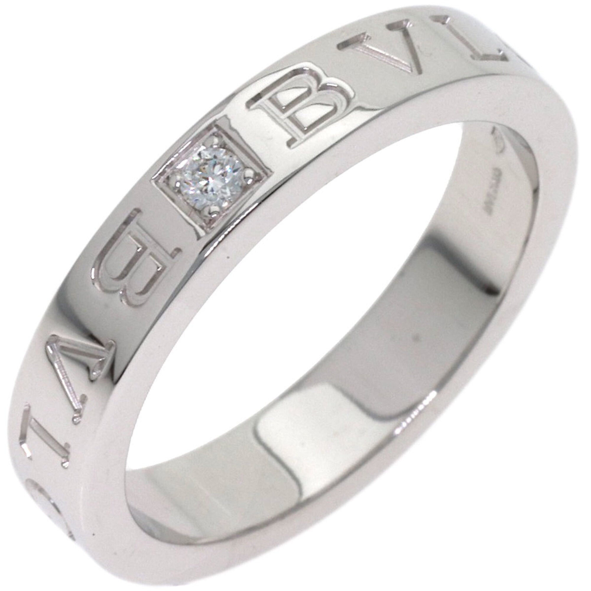 Bvlgari White Gold (18K) Band Ring (Pre-Owned)