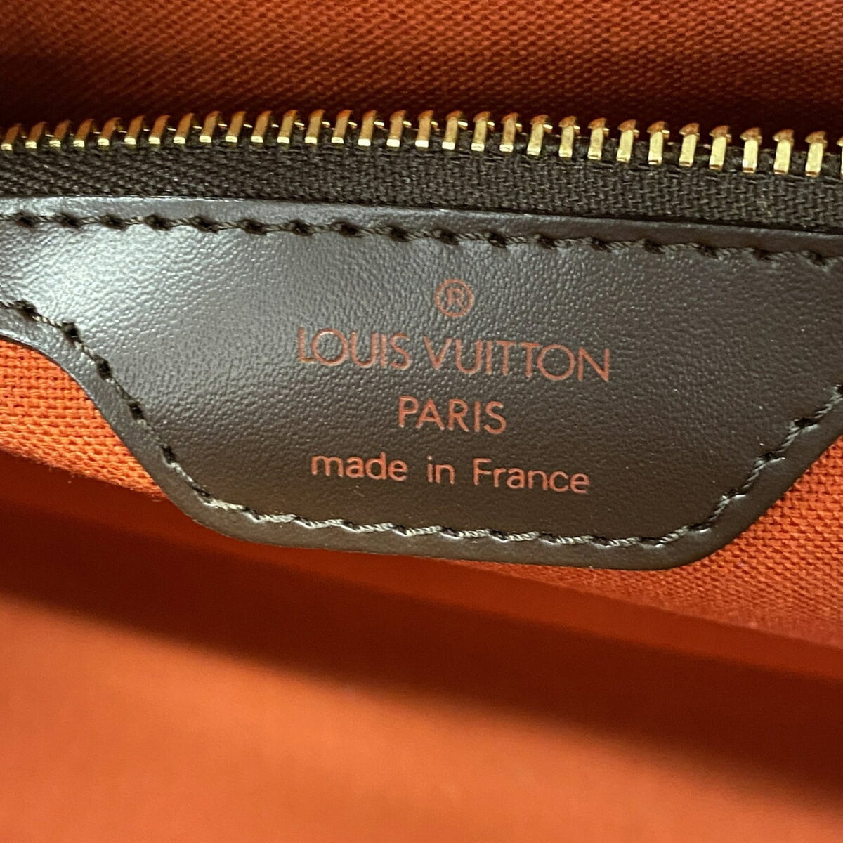 Louis Vuitton Ebene Handbag (Pre-Owned)
