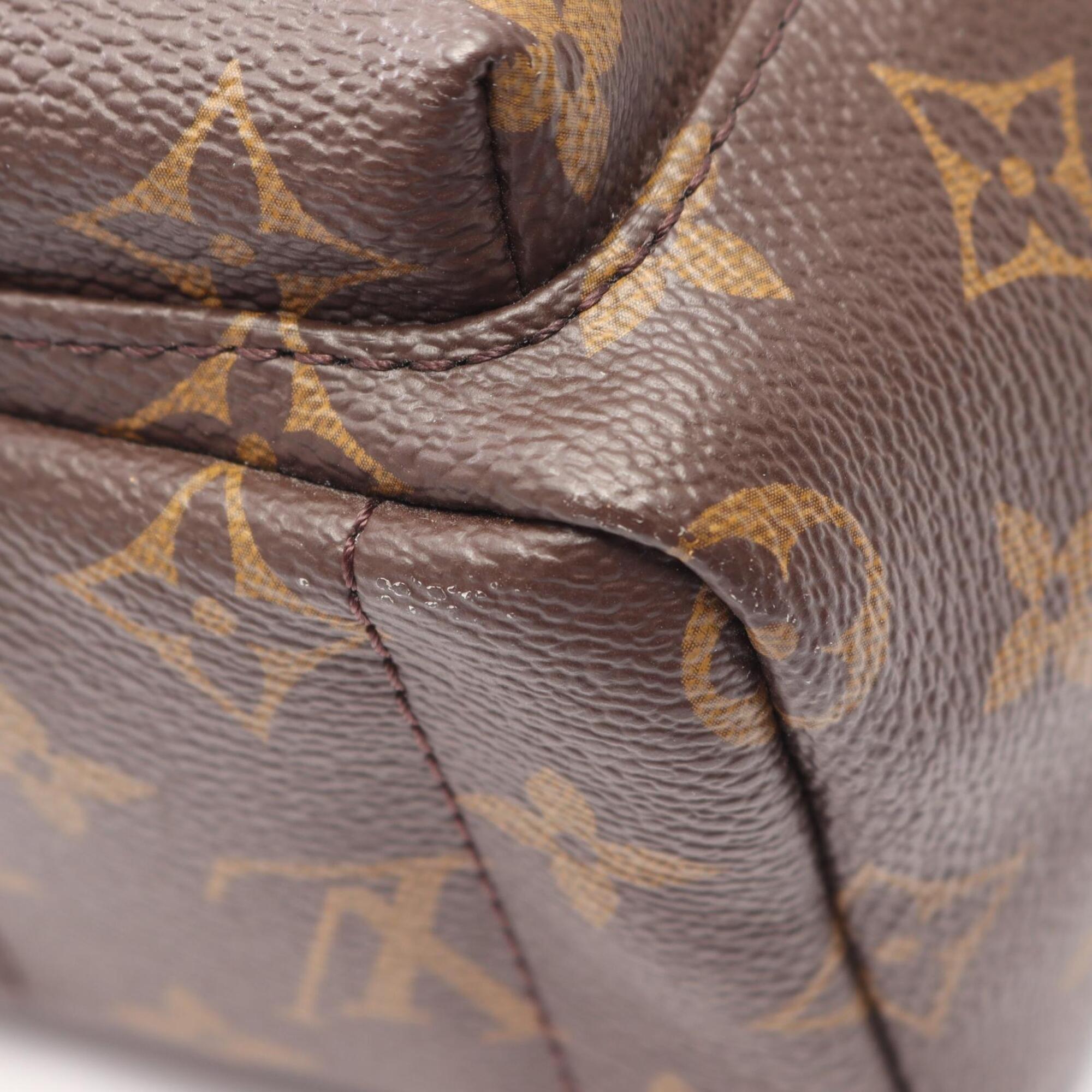 Louis Vuitton Black Brown Monogram Monogram Backpack (Pre-Owned)