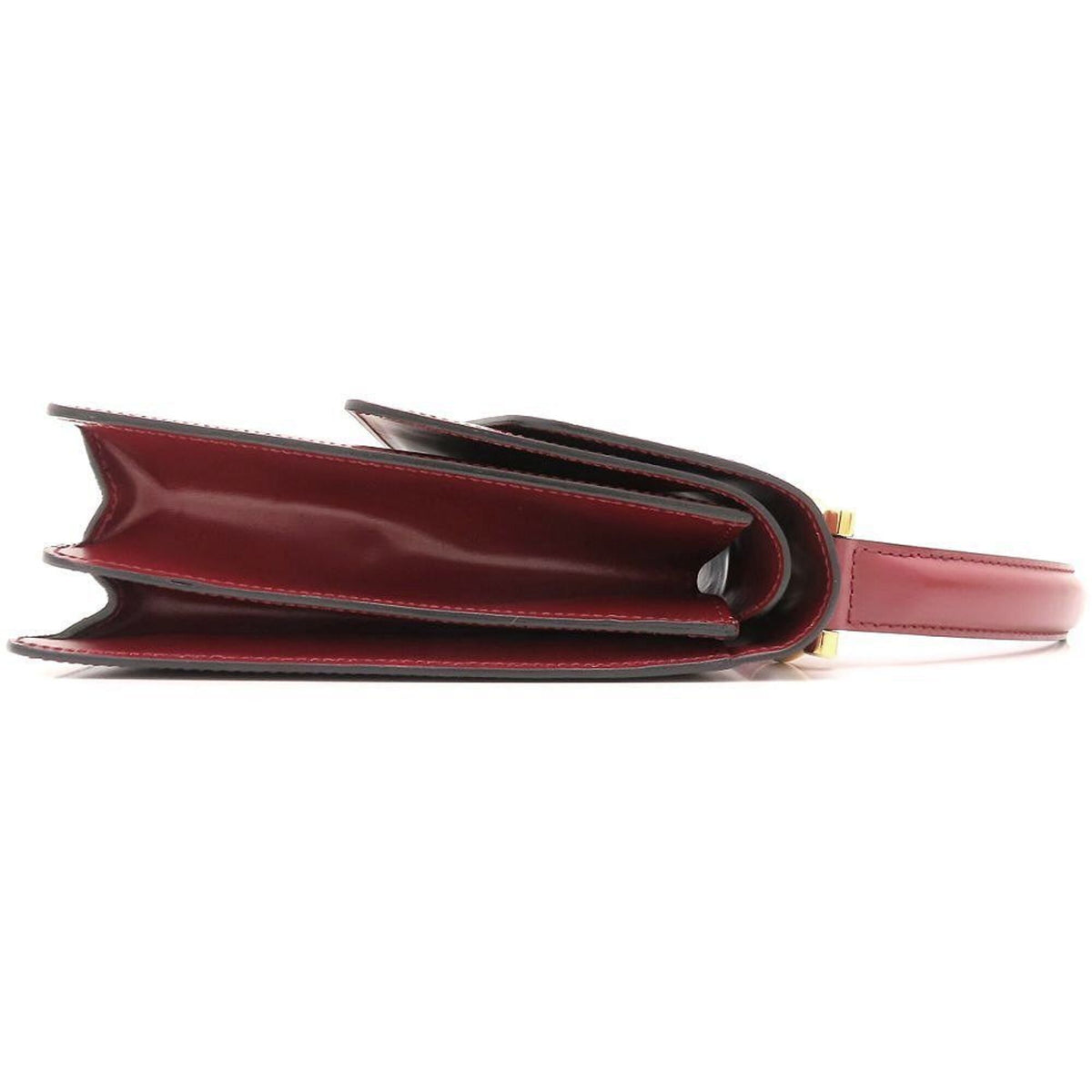 Celine Wine Leather Handbag (Pre-Owned)