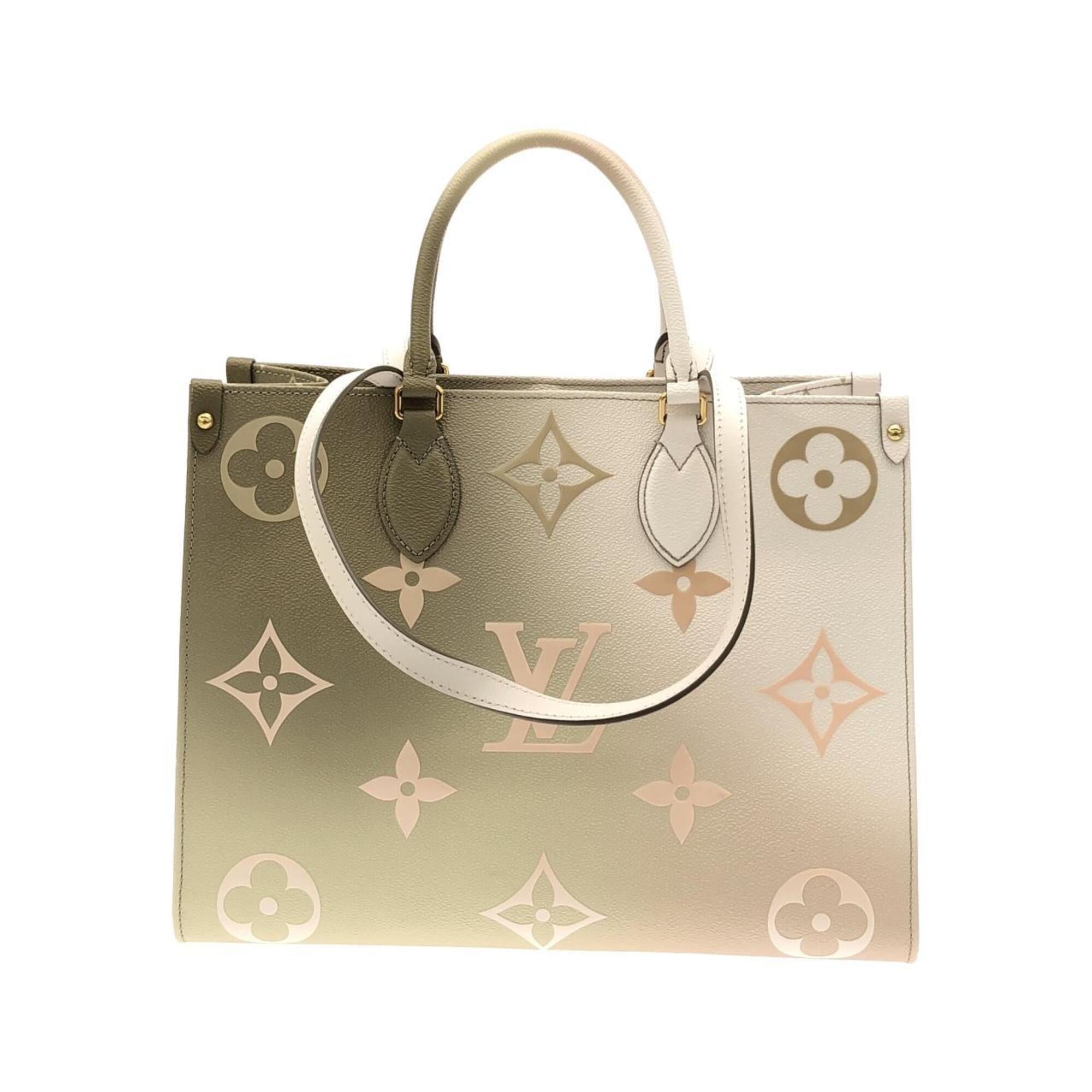 Louis Vuitton Khaki Multi-Color Coated Canvas Handbag (Pre-Owned)